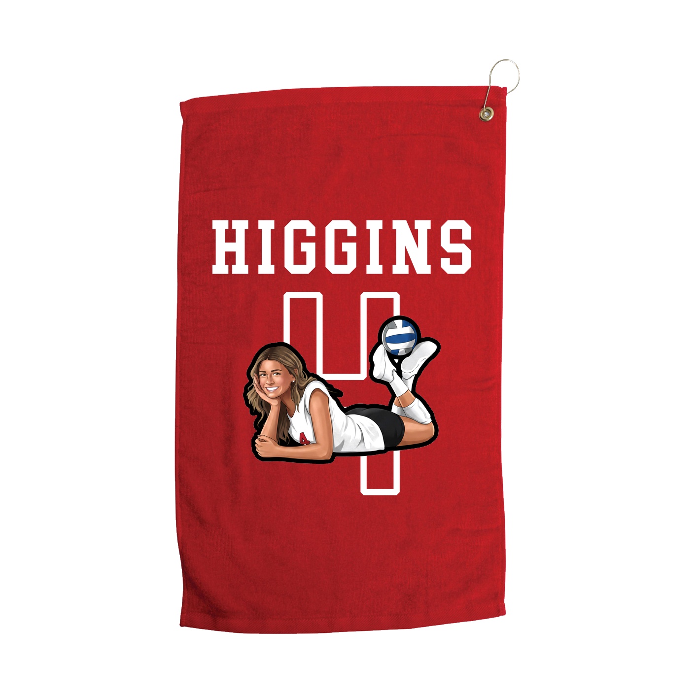 Golf Towel — Shirsey in Red
