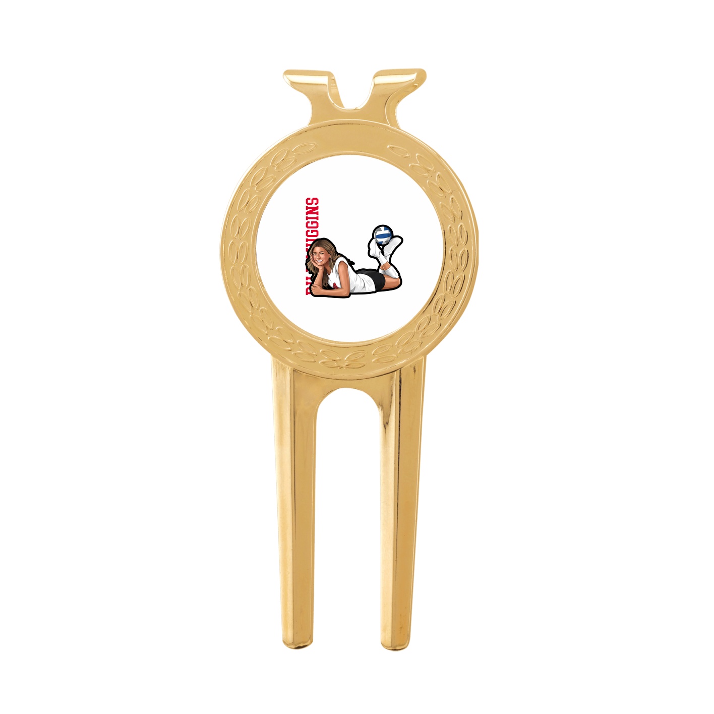 Divot Tool with Ball Marker — Name Vertical in Classic