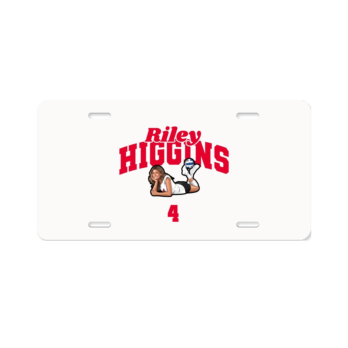 License Plate — Signature Arch in Classic