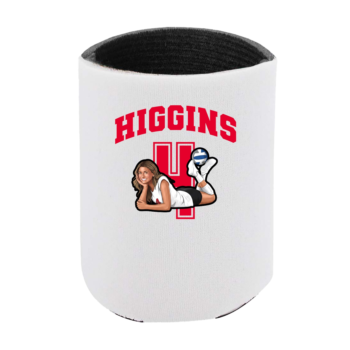 Can Holder — Number in White