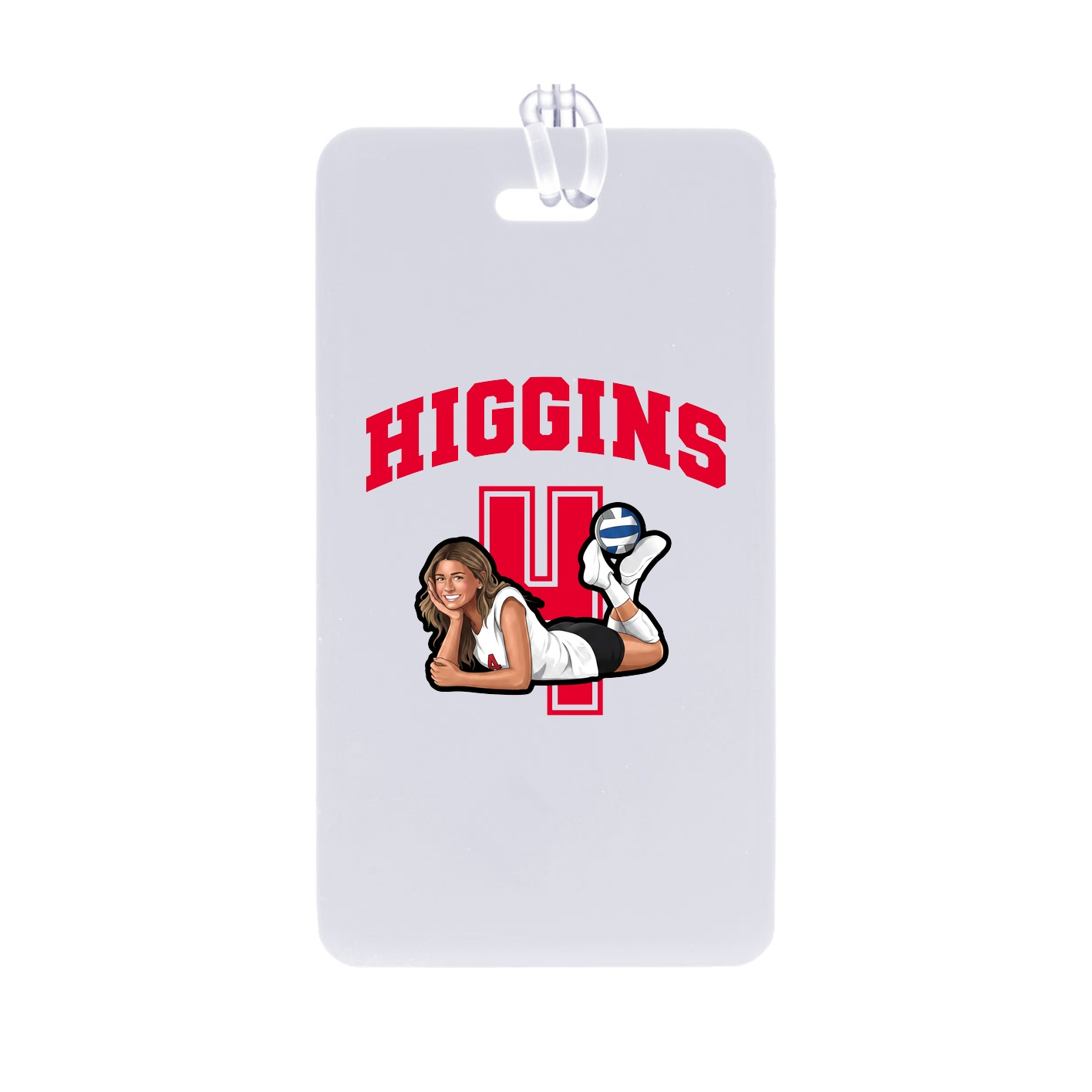 Bag Tag — Number in Classic