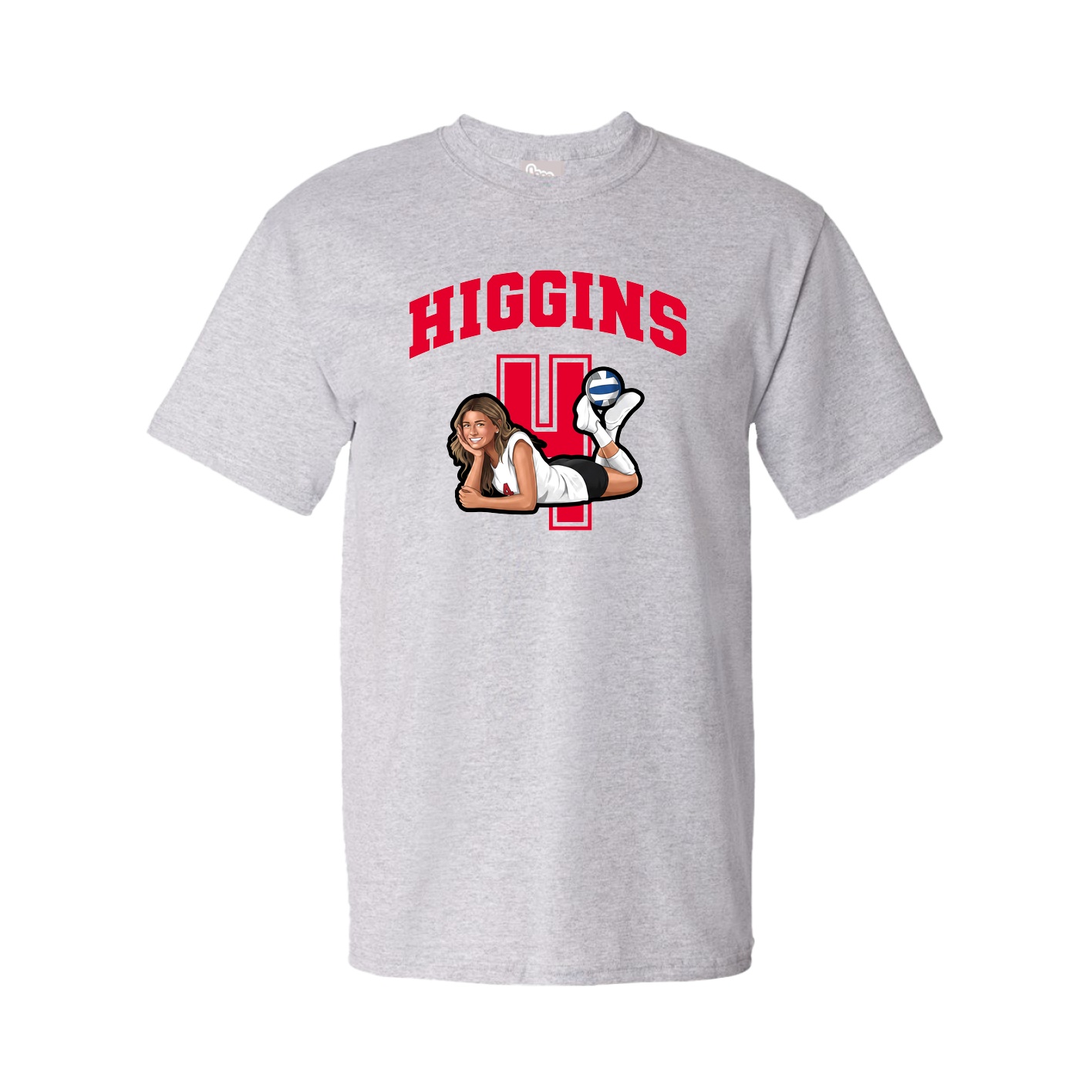 Tee — Number in Grey