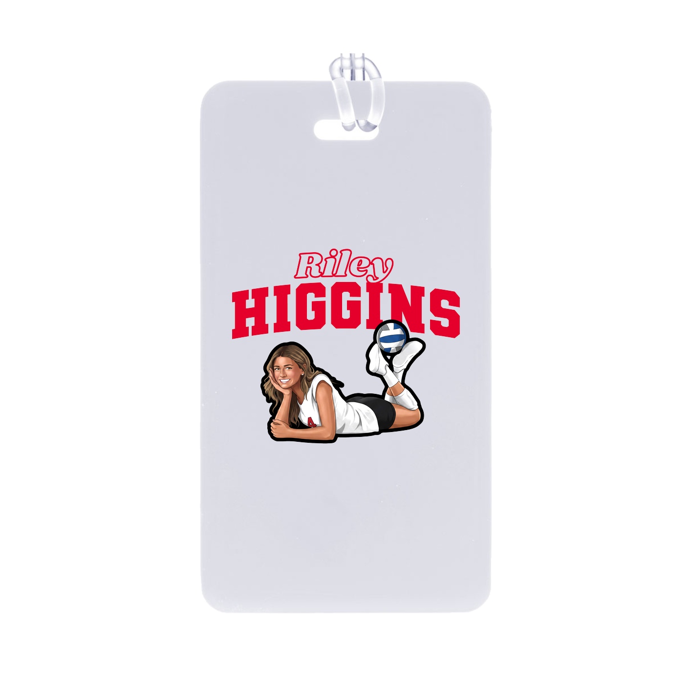 Bag Tag — Name Arch in Classic