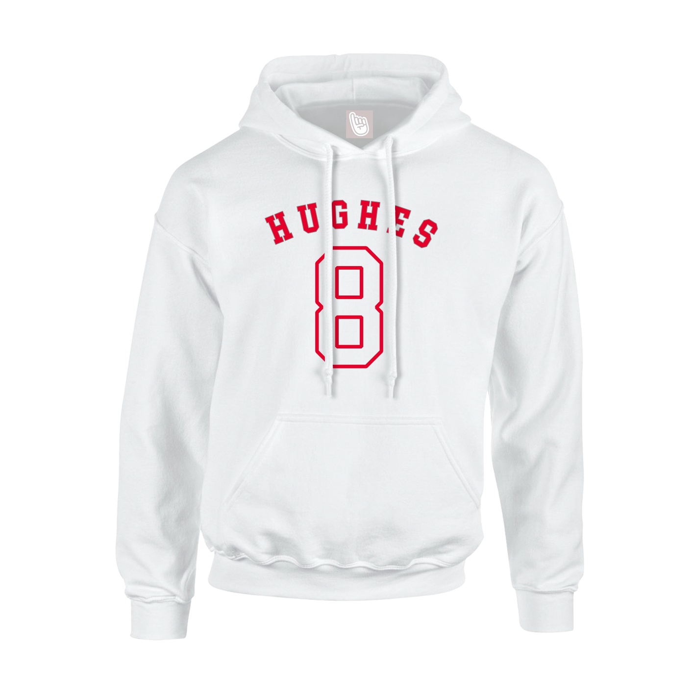 Hoodie — Shirsey Arch in White