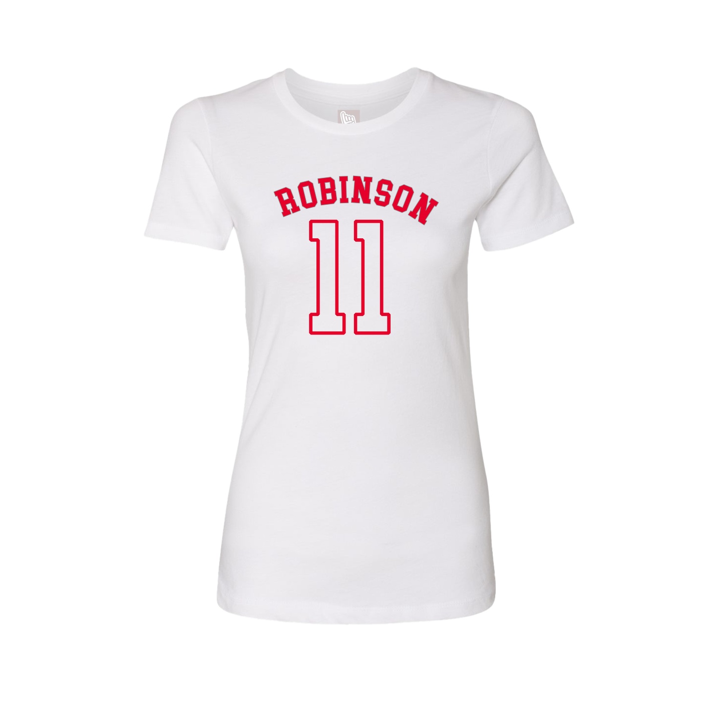 Womens Tee — Shirsey Arch in White