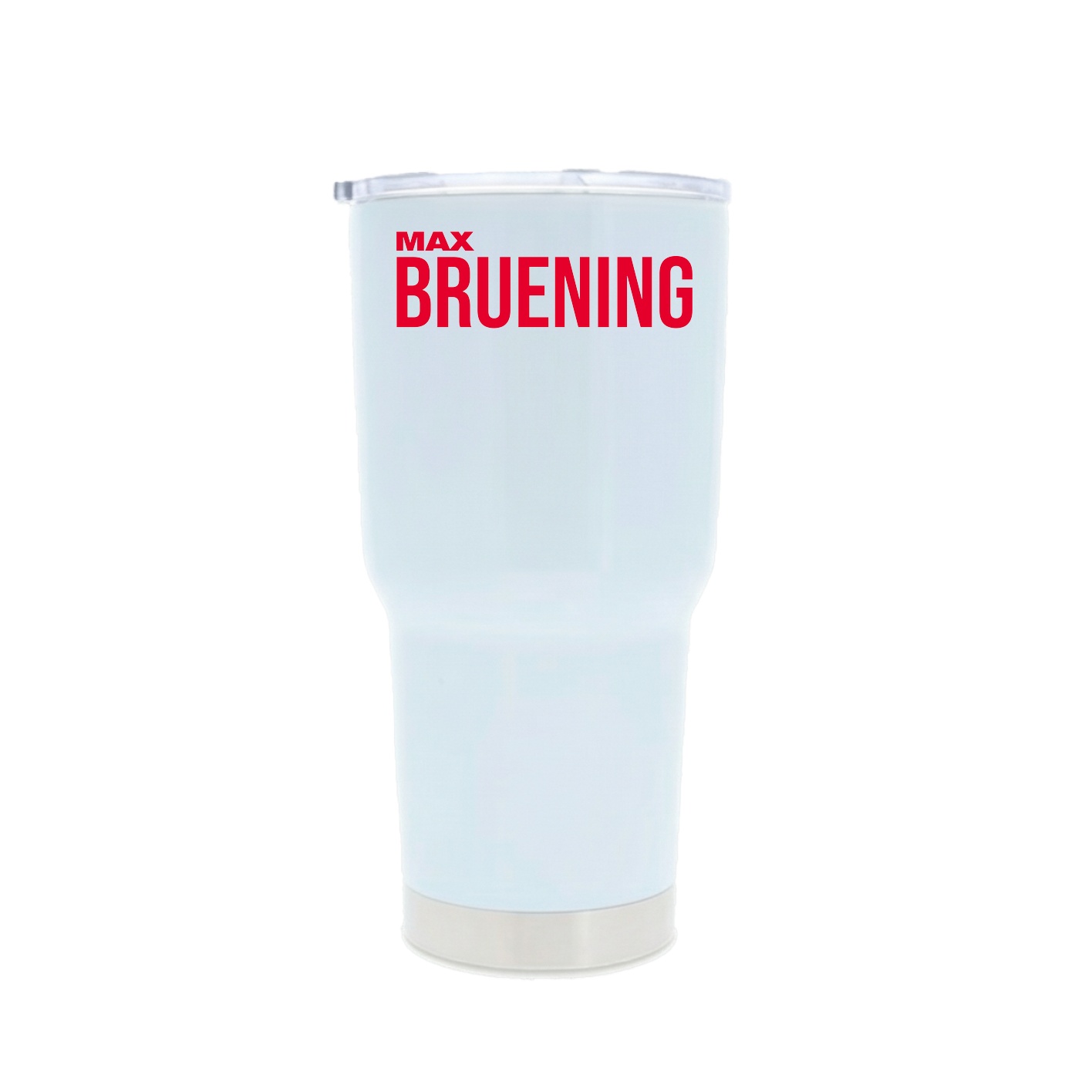 30oz Stainless Steel Tumbler — Player Name in White