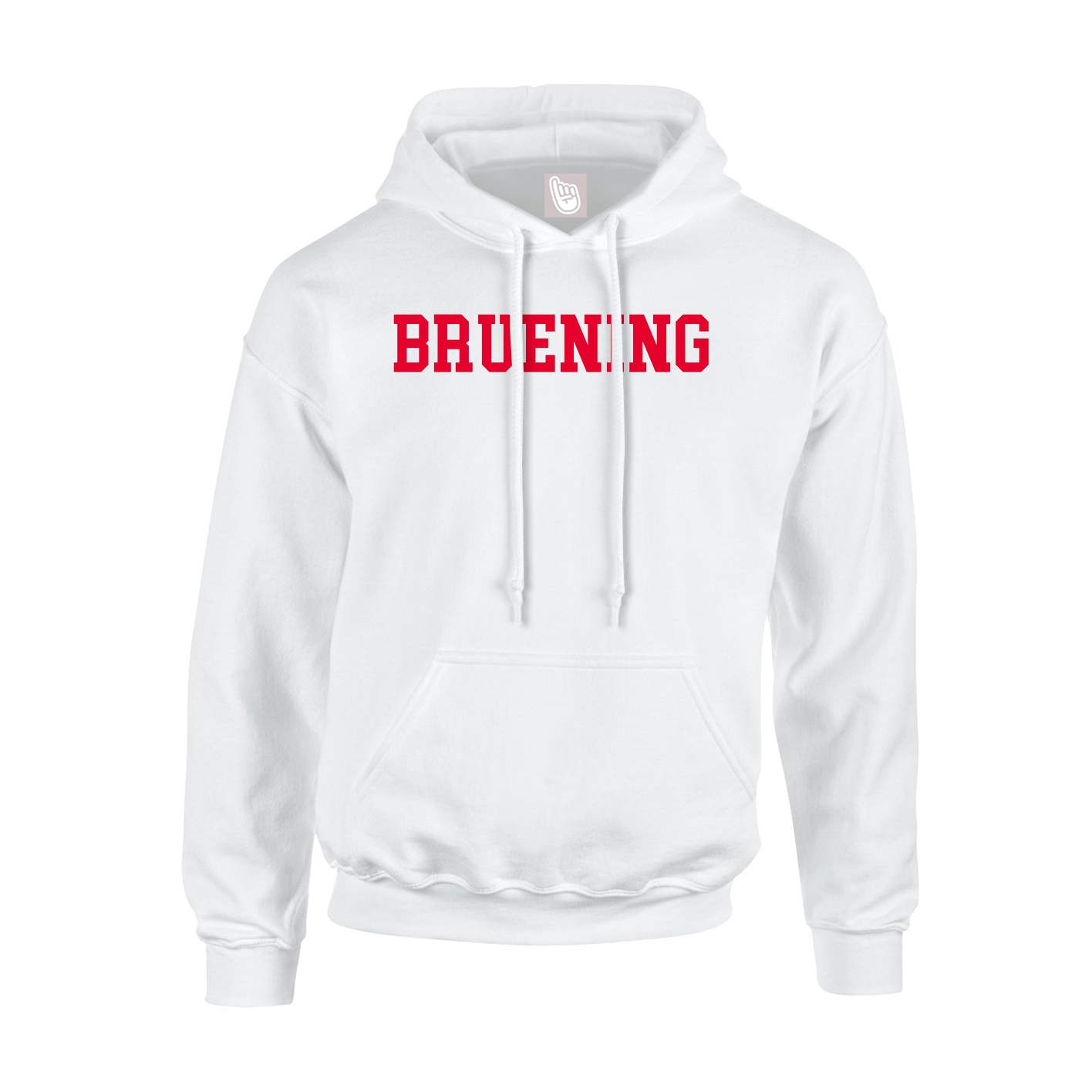 Youth Hoodie — Shirsey in White