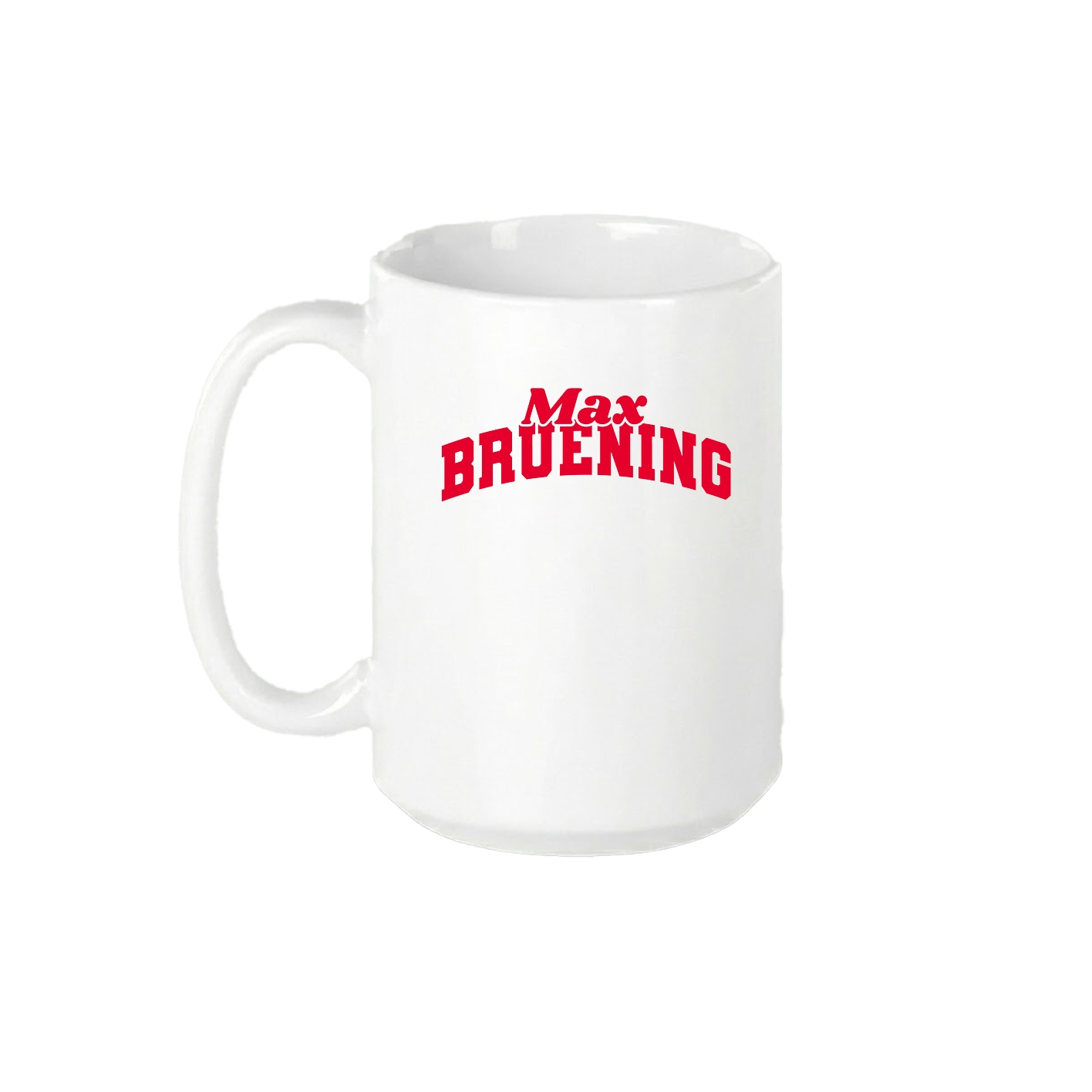 15oz Coffee Mug — Signature Arch in White
