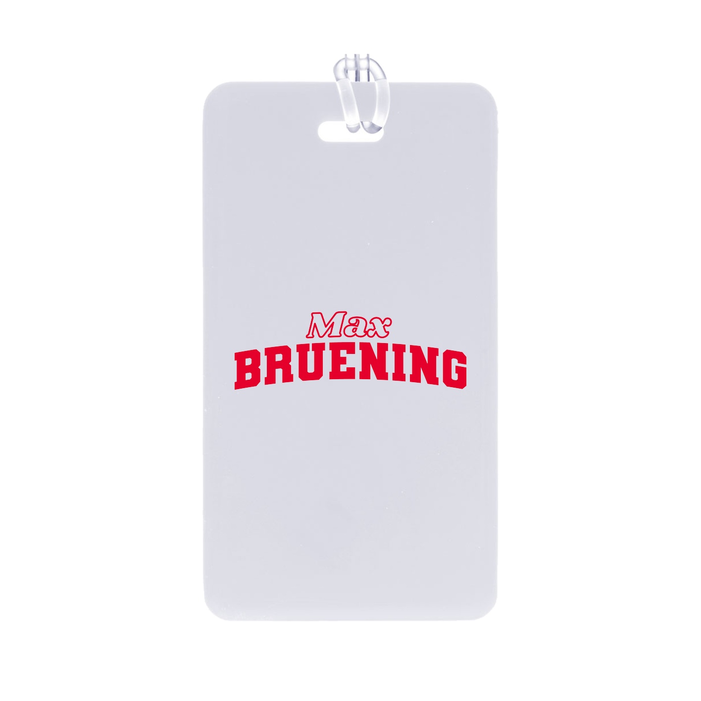 Bag Tag — Name Arch in Classic