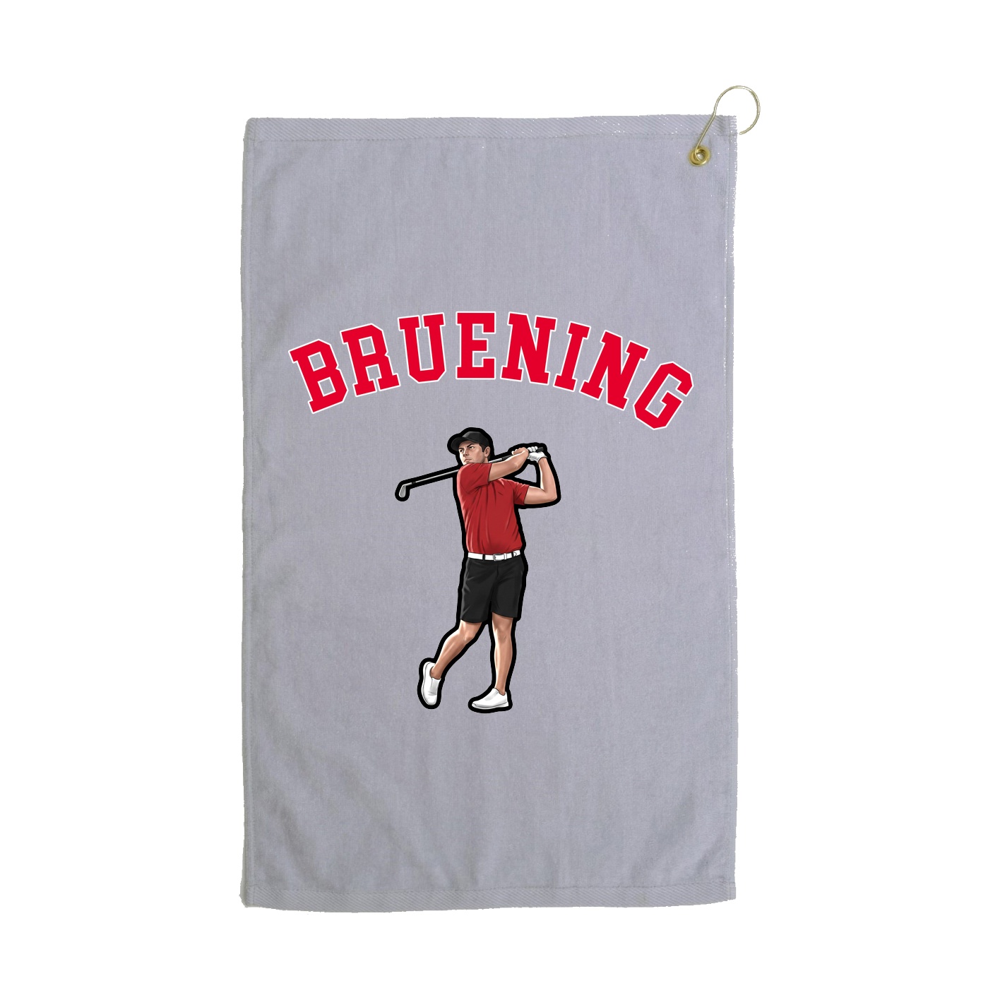 Golf Towel — Shirsey Arch in Grey