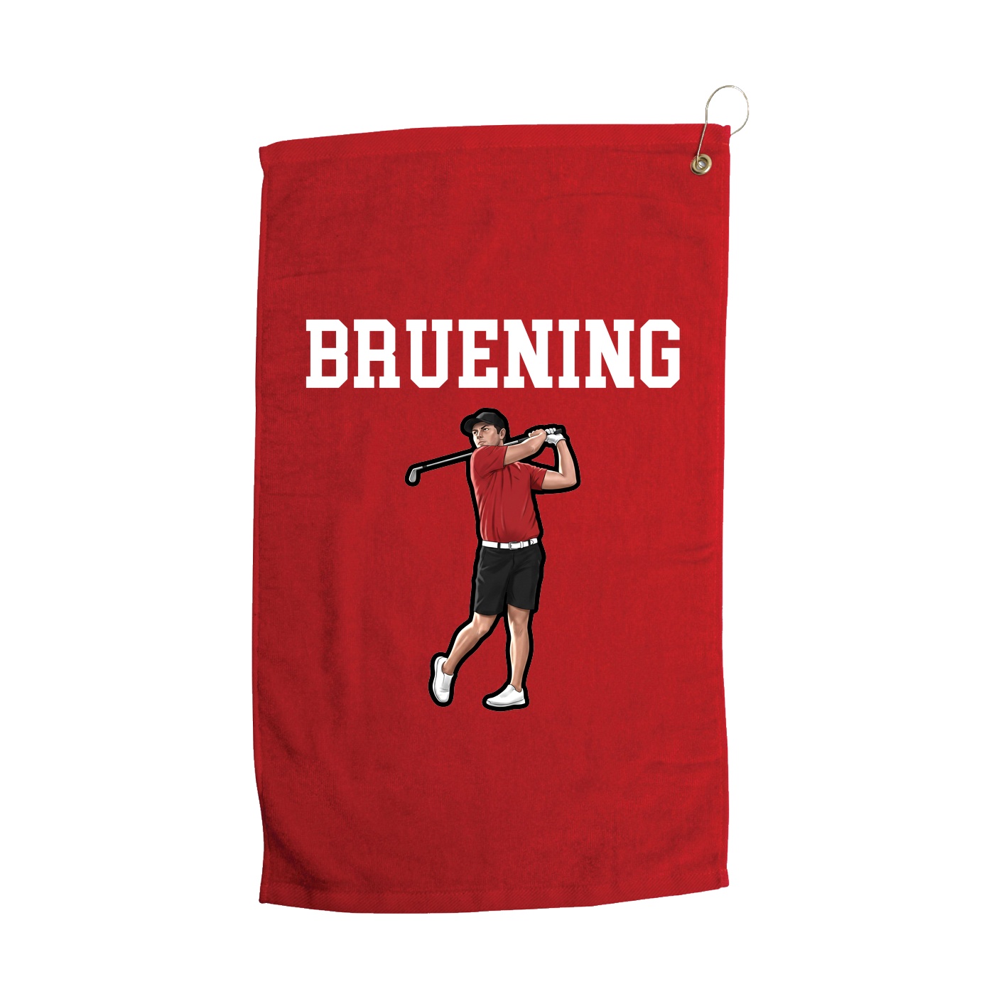 Golf Towel — Shirsey in Red