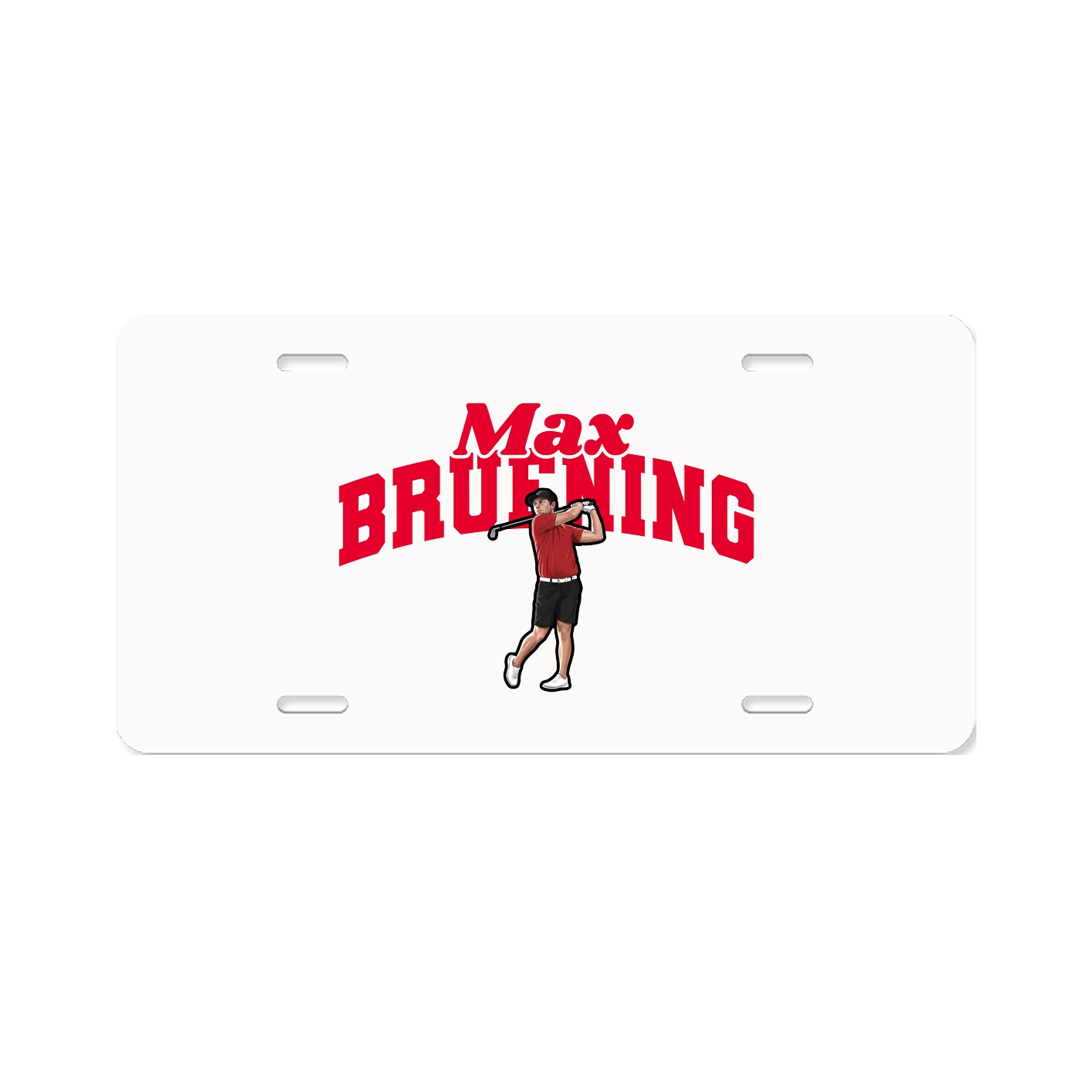 License Plate — Signature Arch in Classic