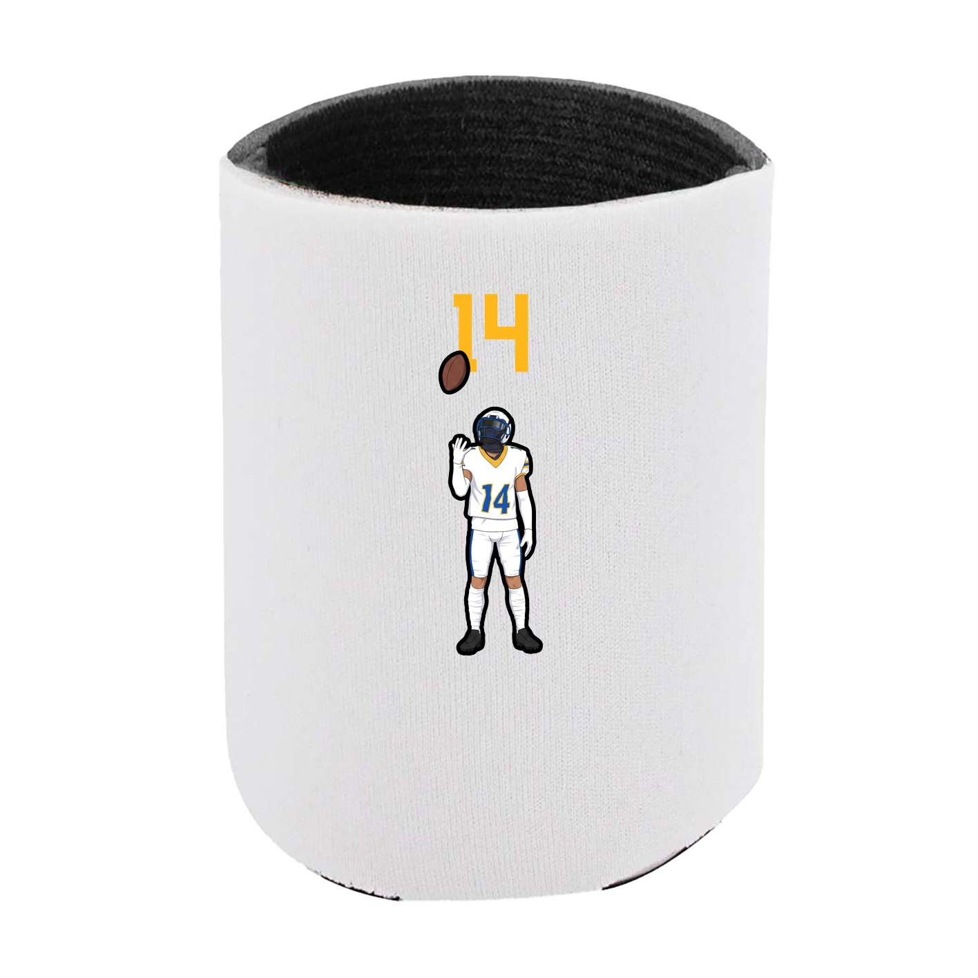 Can Holder — Number Top in White