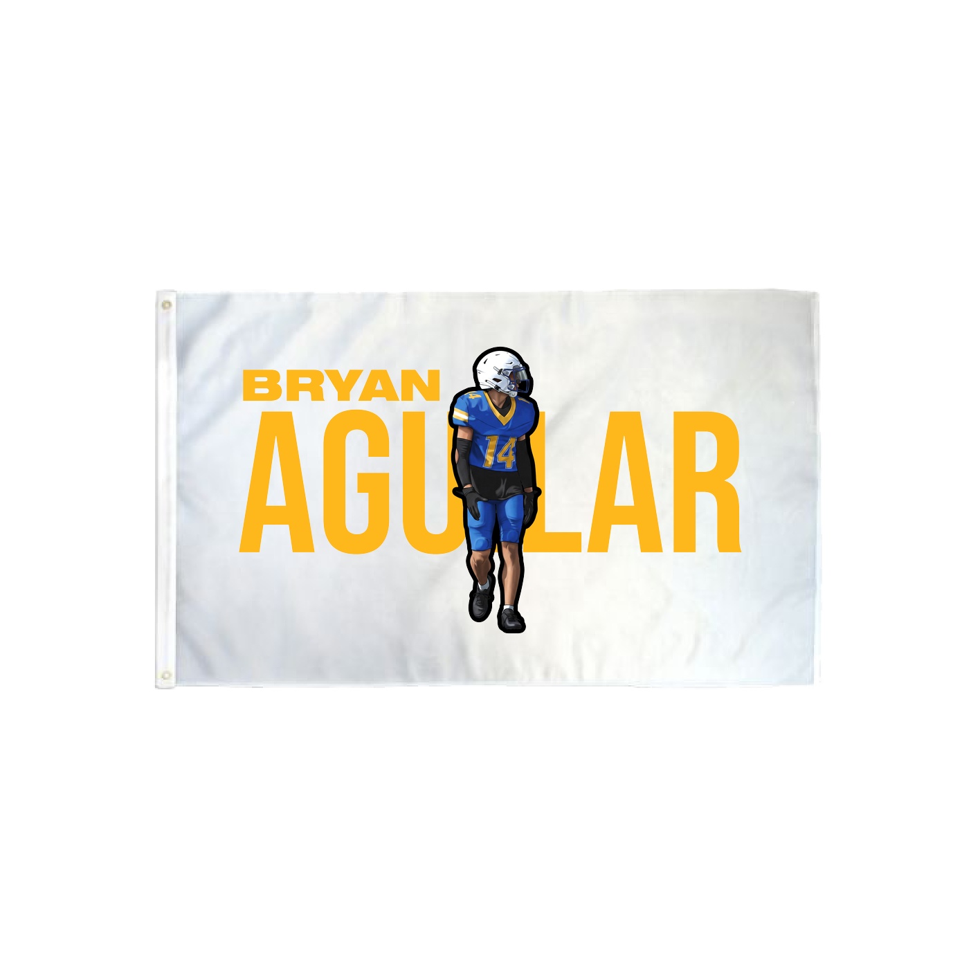 3x5 Flag — Player Name in Classic