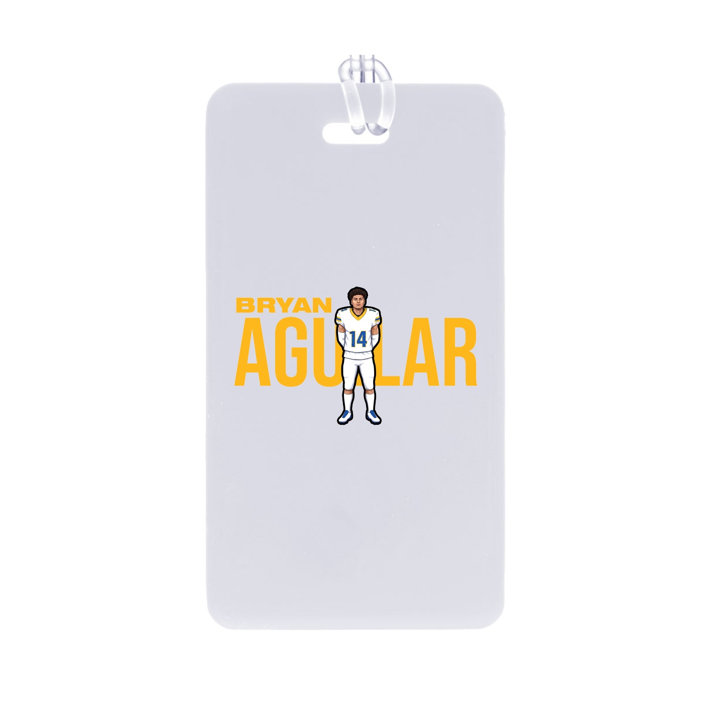 Bag Tag — Player Name in Classic