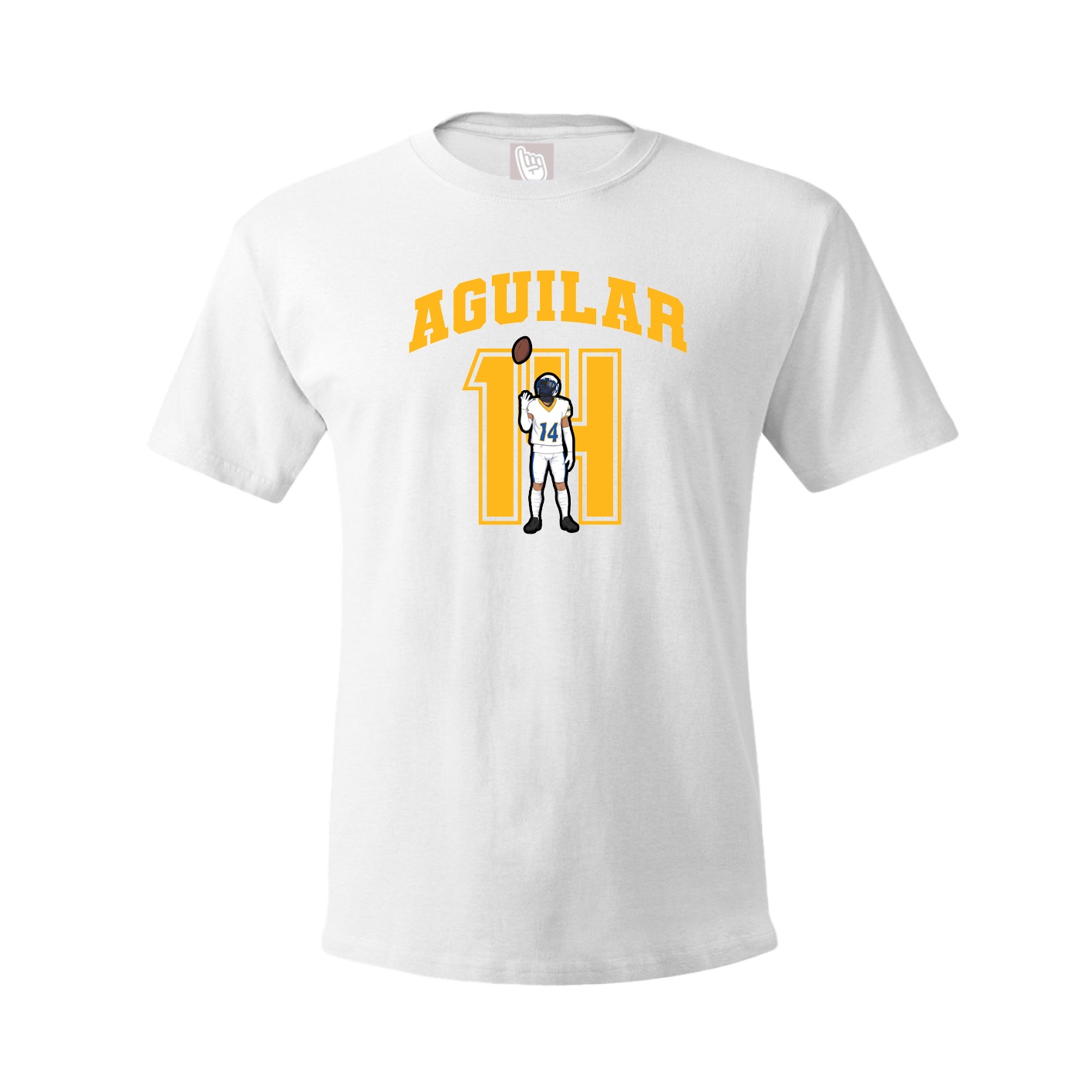Tee — Number in White