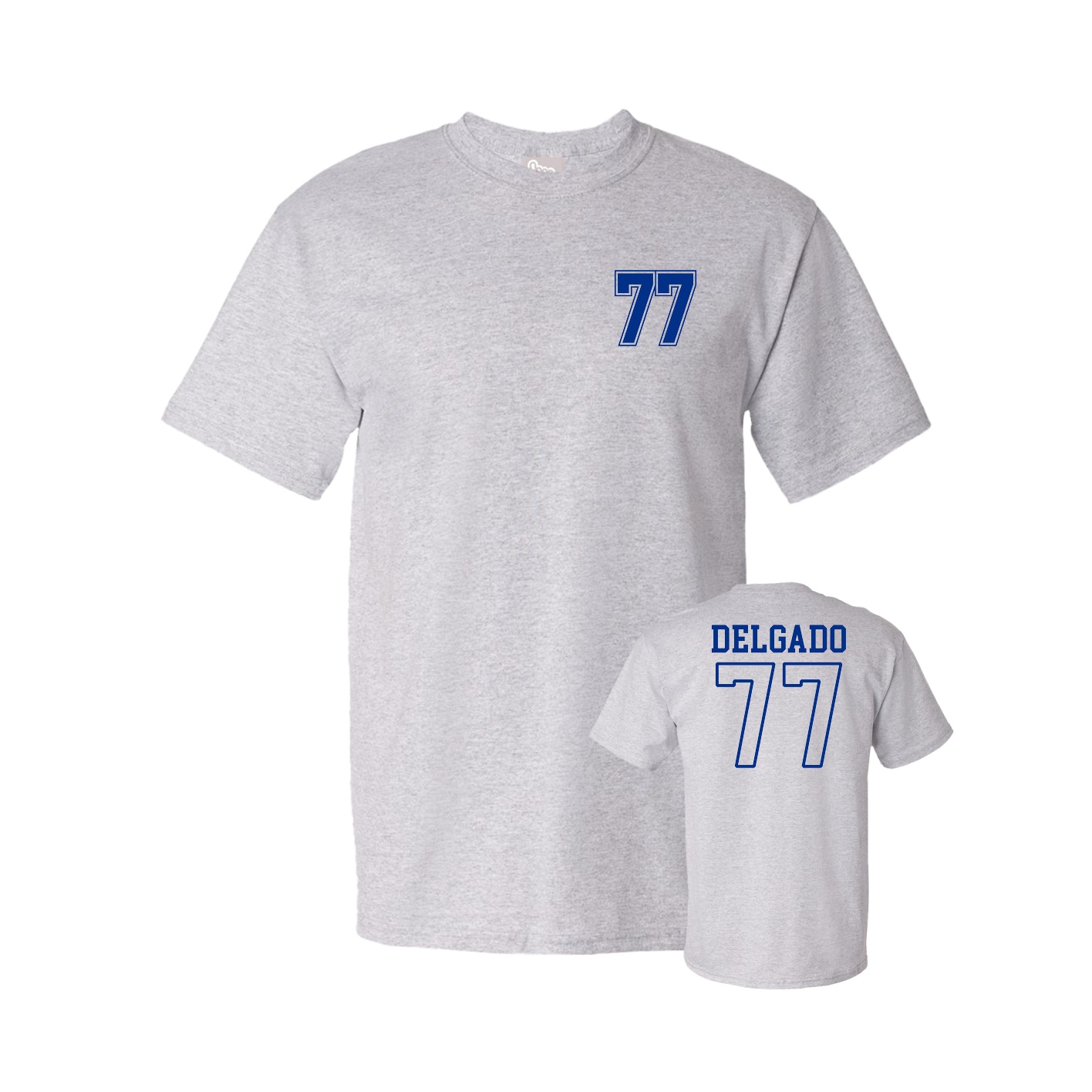 Tee — Chest Back in Grey