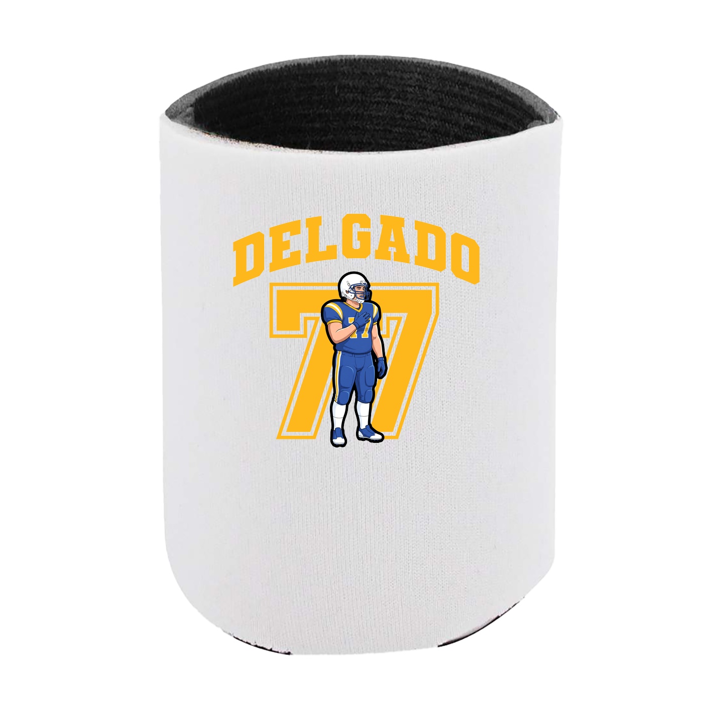 Can Holder — Number in White