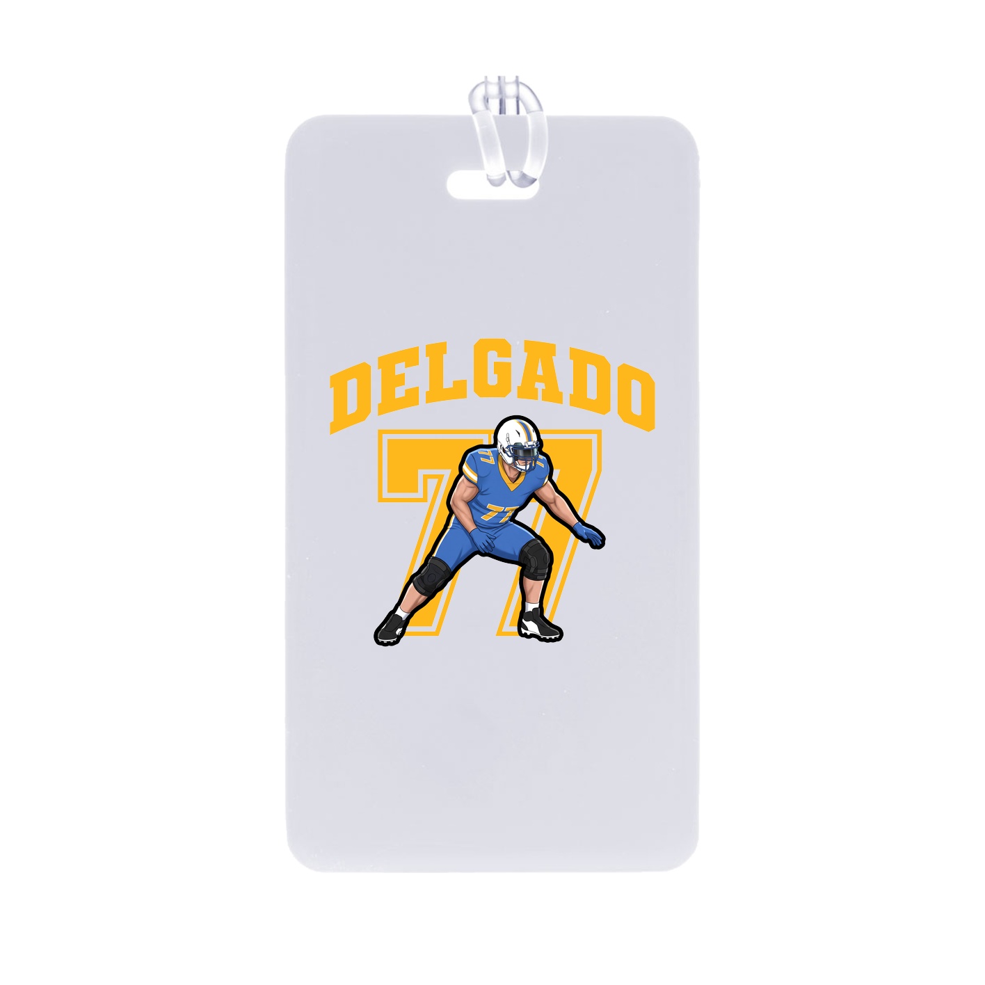 Bag Tag — Number in Classic