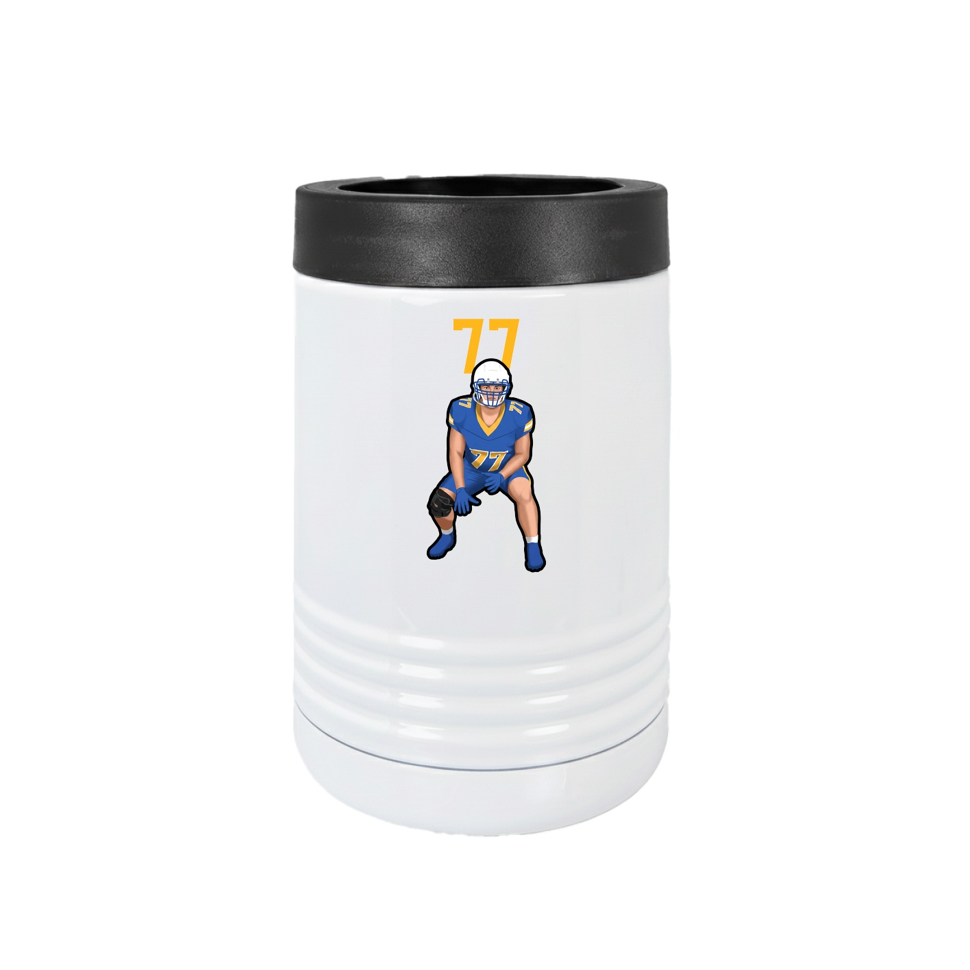 Beverage Holder — Number Top in White