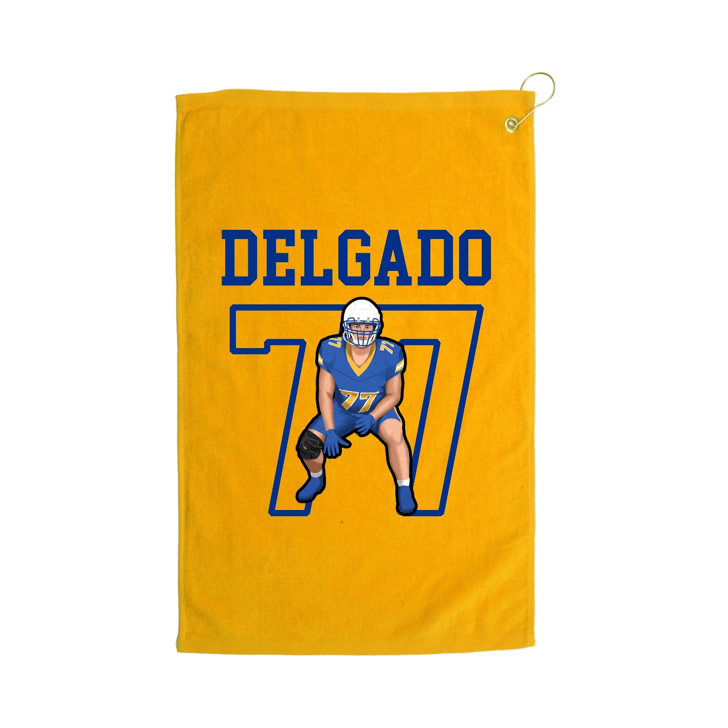 Golf Towel — Shirsey in Gold