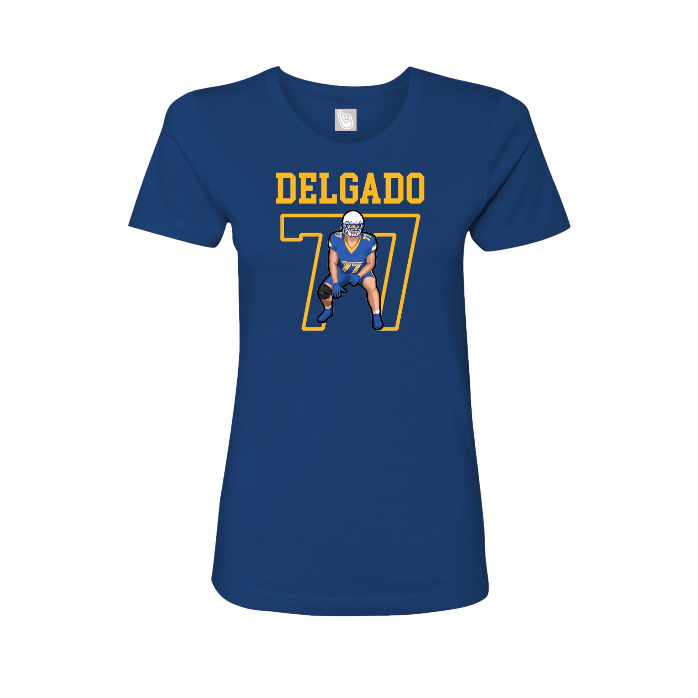 Fitted Women's Tee — Shirsey in Royal