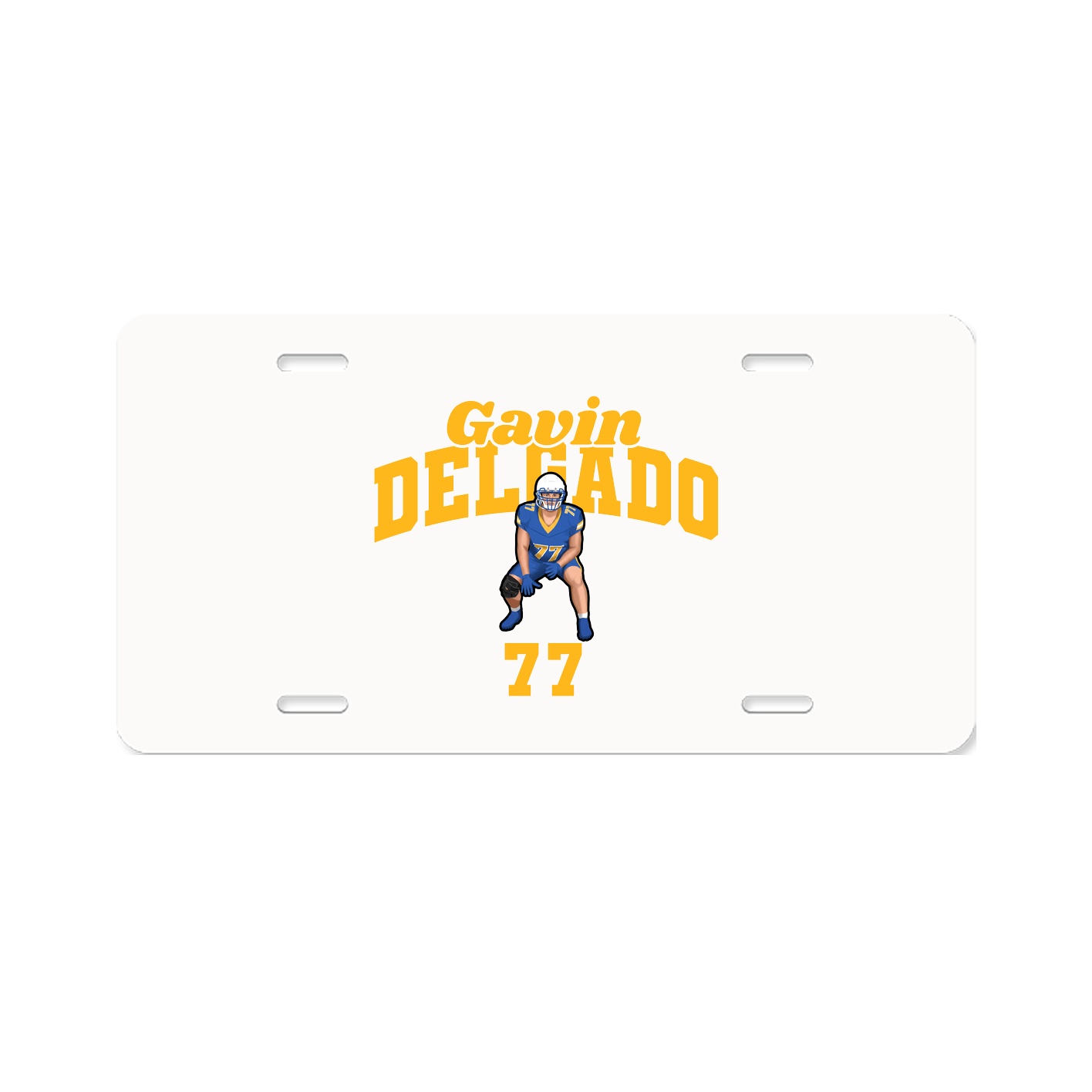 License Plate — Signature Arch in Classic