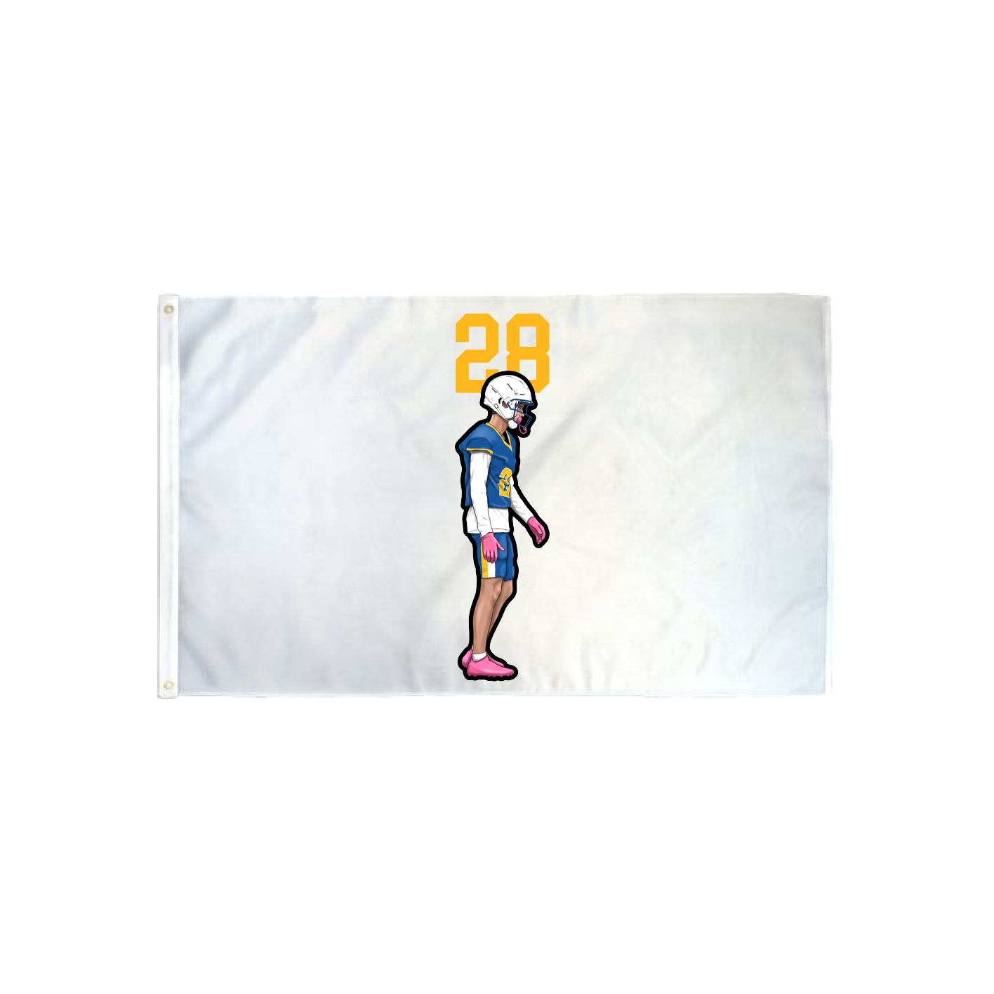 3x5 Flag — Number Top in Classic