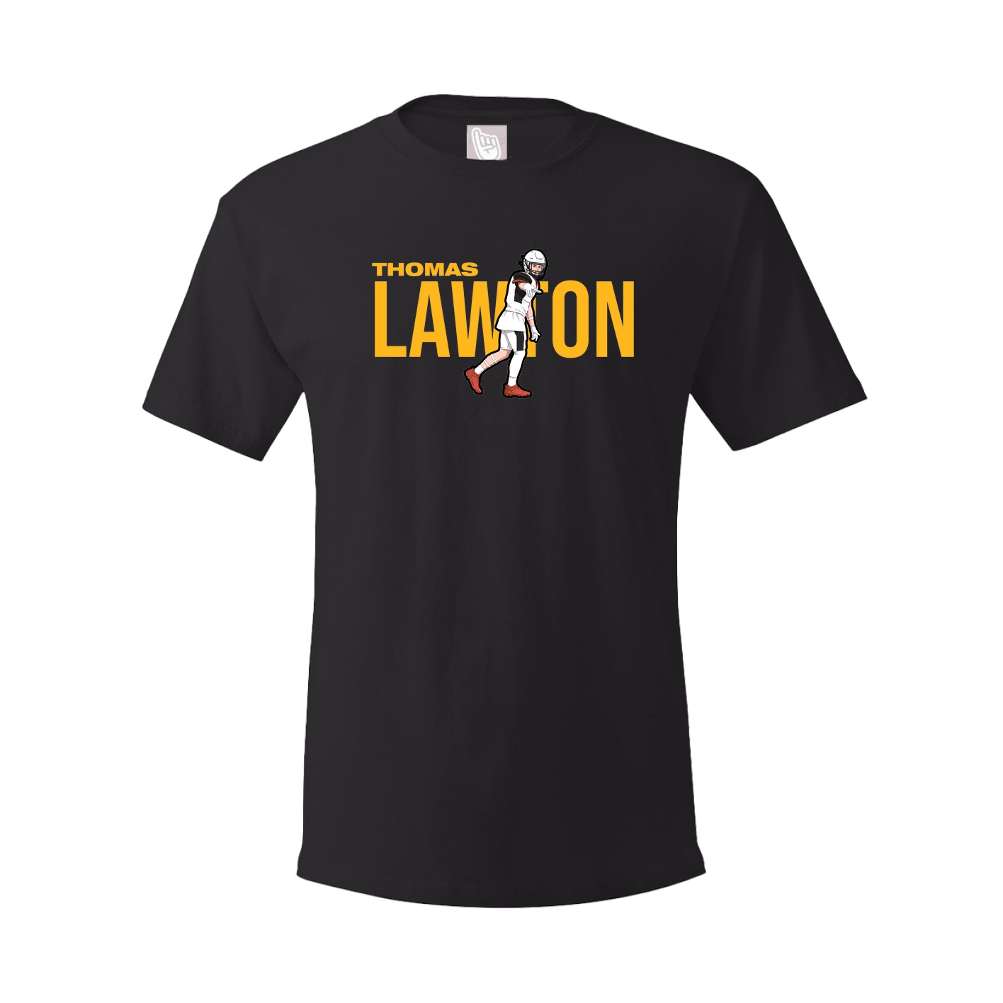 Youth Tee — Player Name in Black