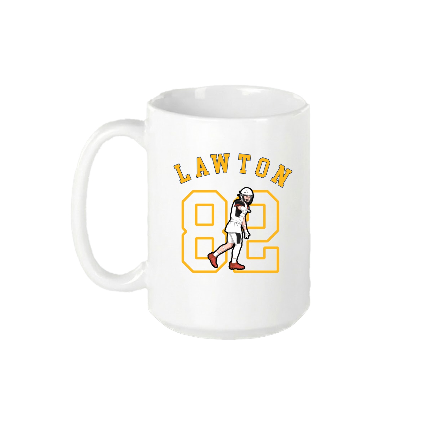 15oz Coffee Mug — Shirsey Arch in White