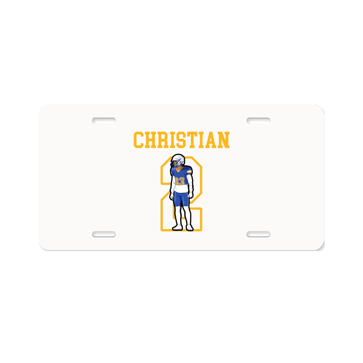 License Plate — Shirsey in Classic