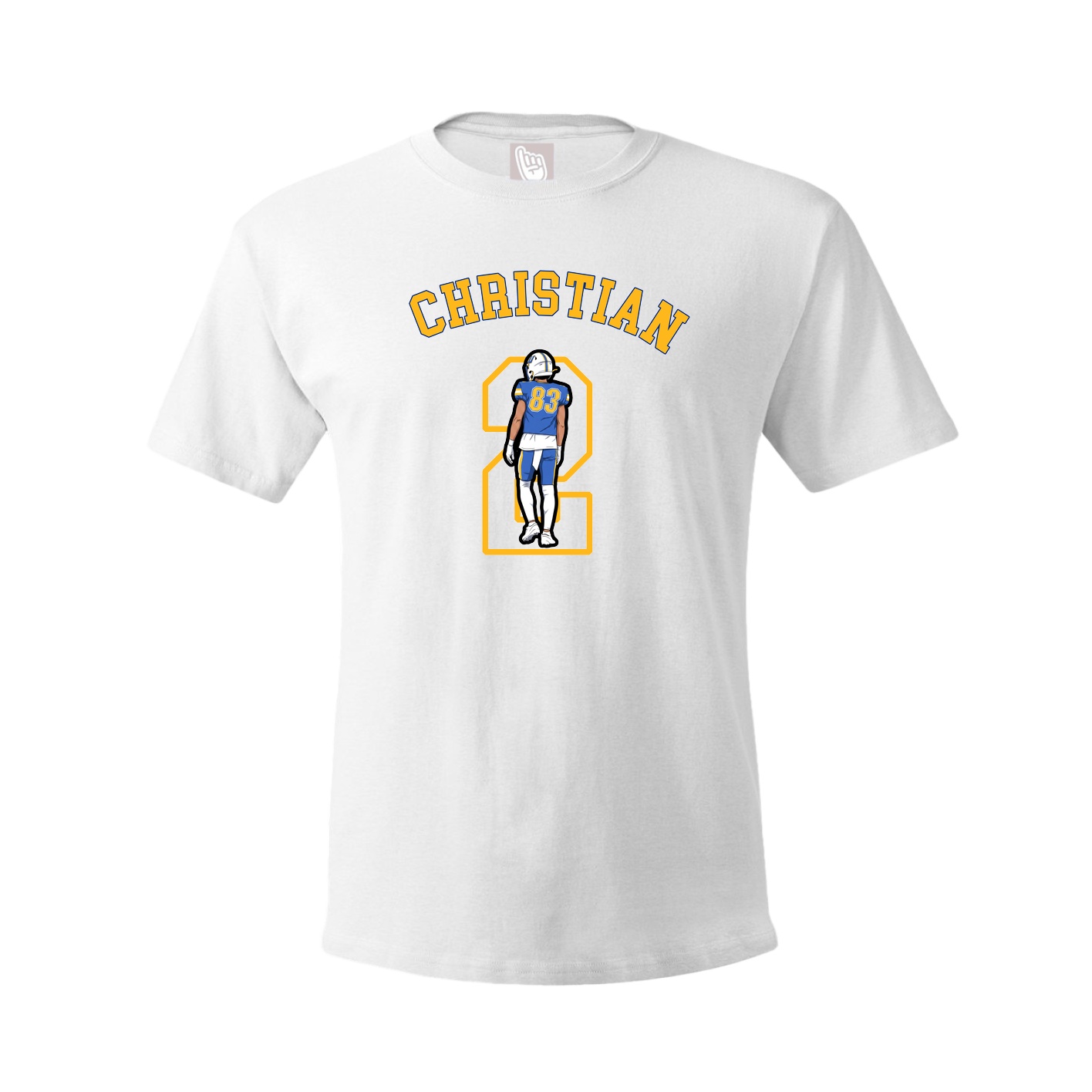 Youth Tee — Shirsey Arch in White