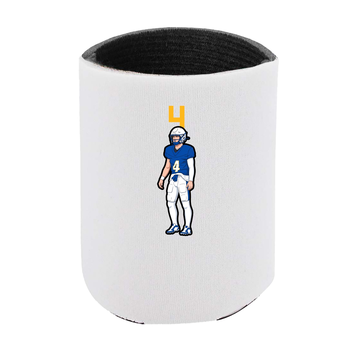 Can Holder — Number Top in White