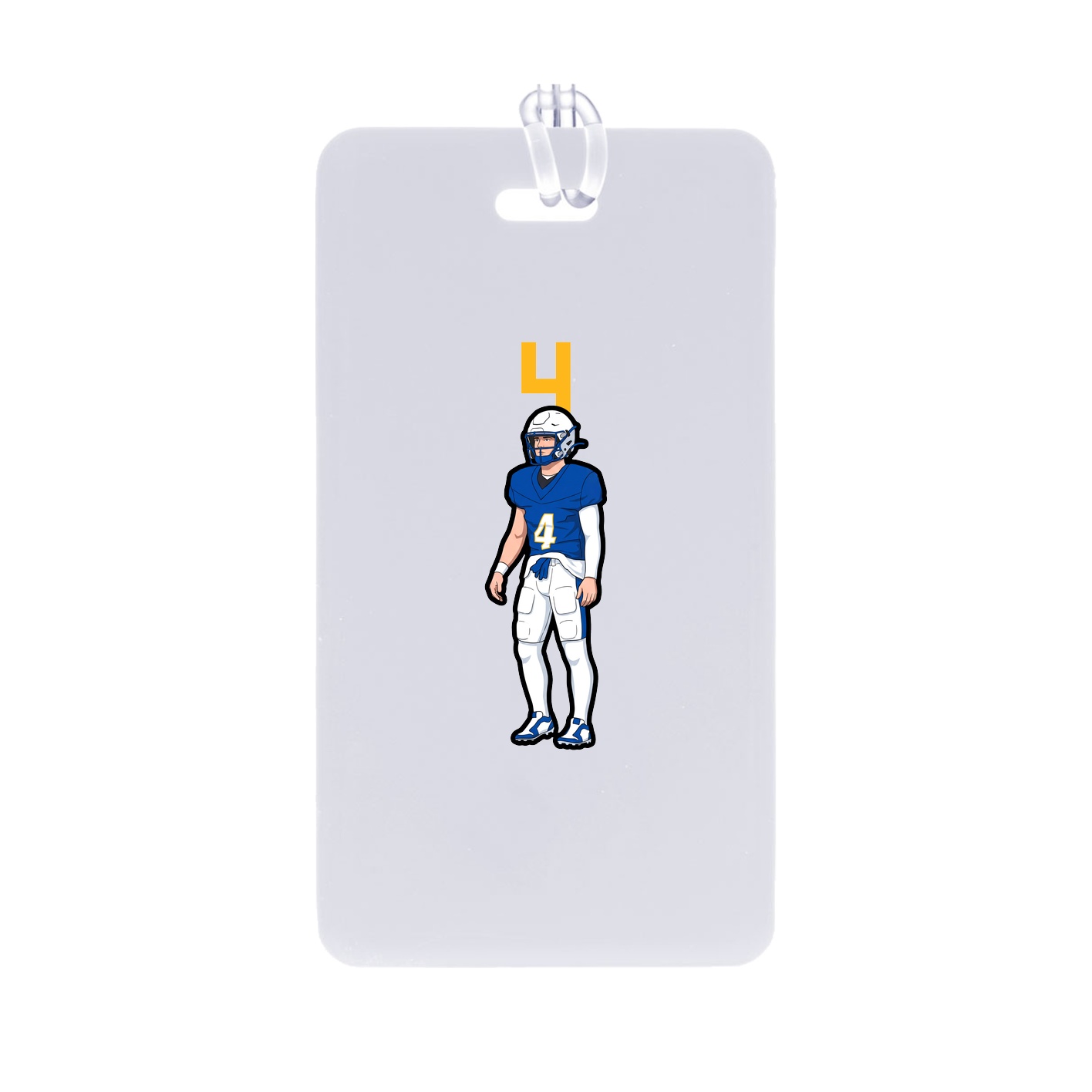 Bag Tag — Number Top in Classic
