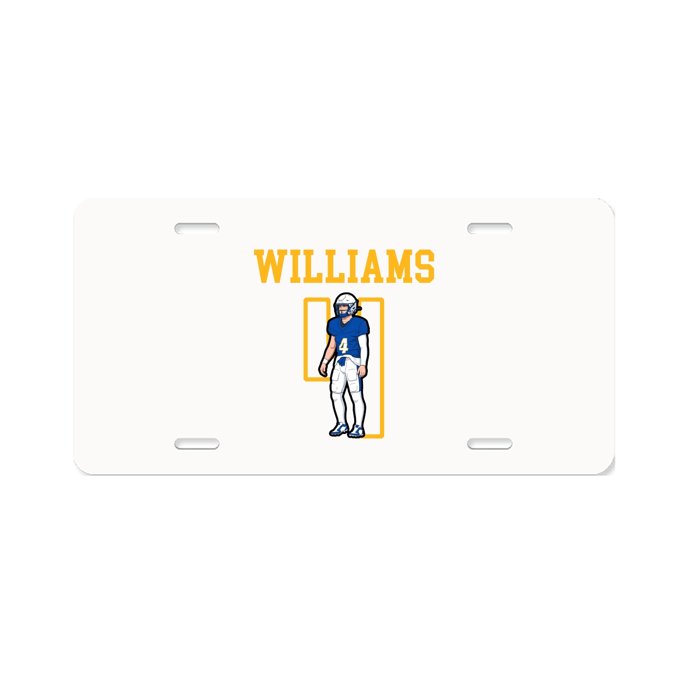 License Plate — Shirsey in Classic