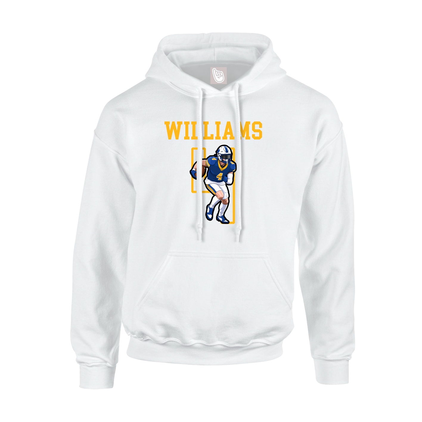 Youth Hoodie — Shirsey in White