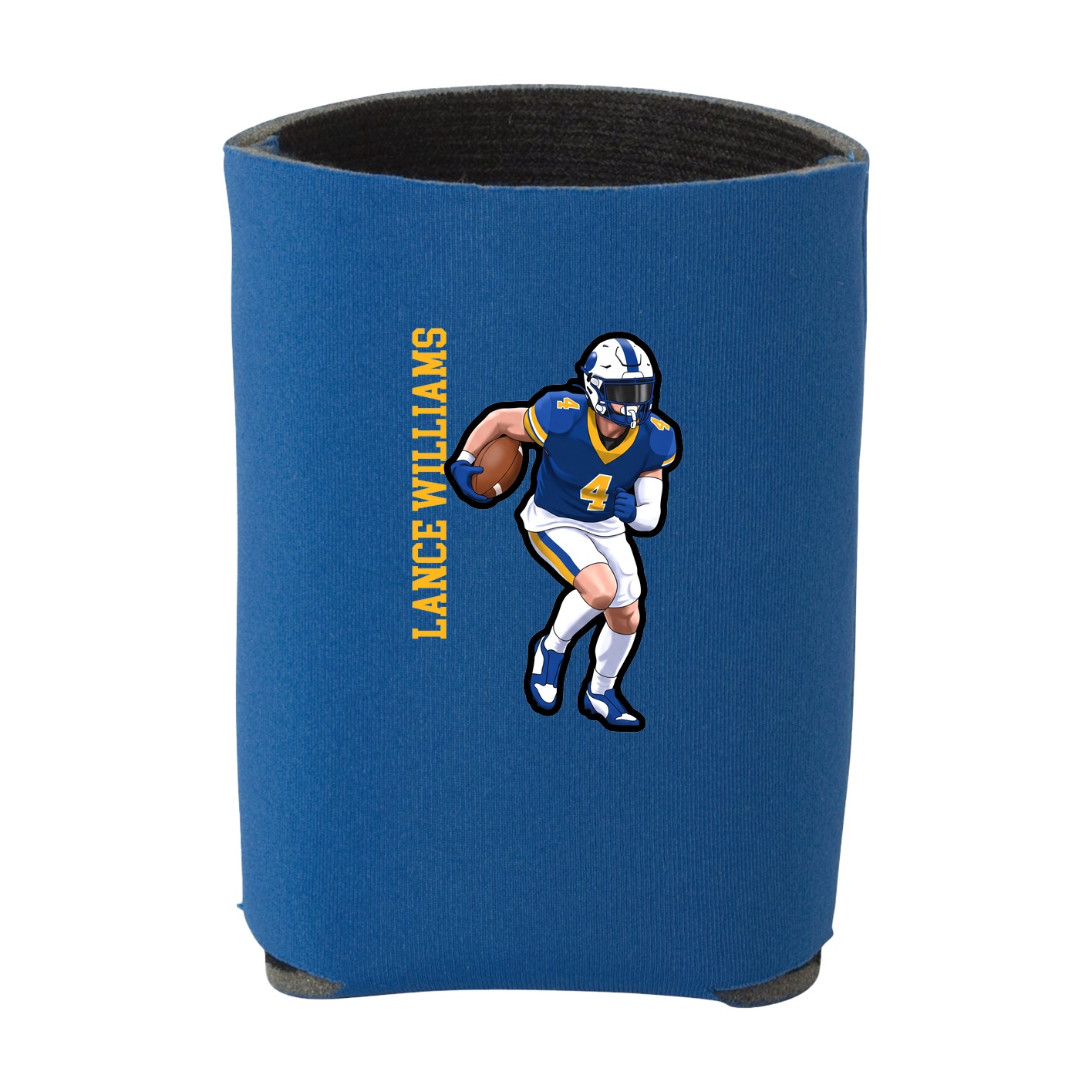 Can Holder — Name Vertical in Royal