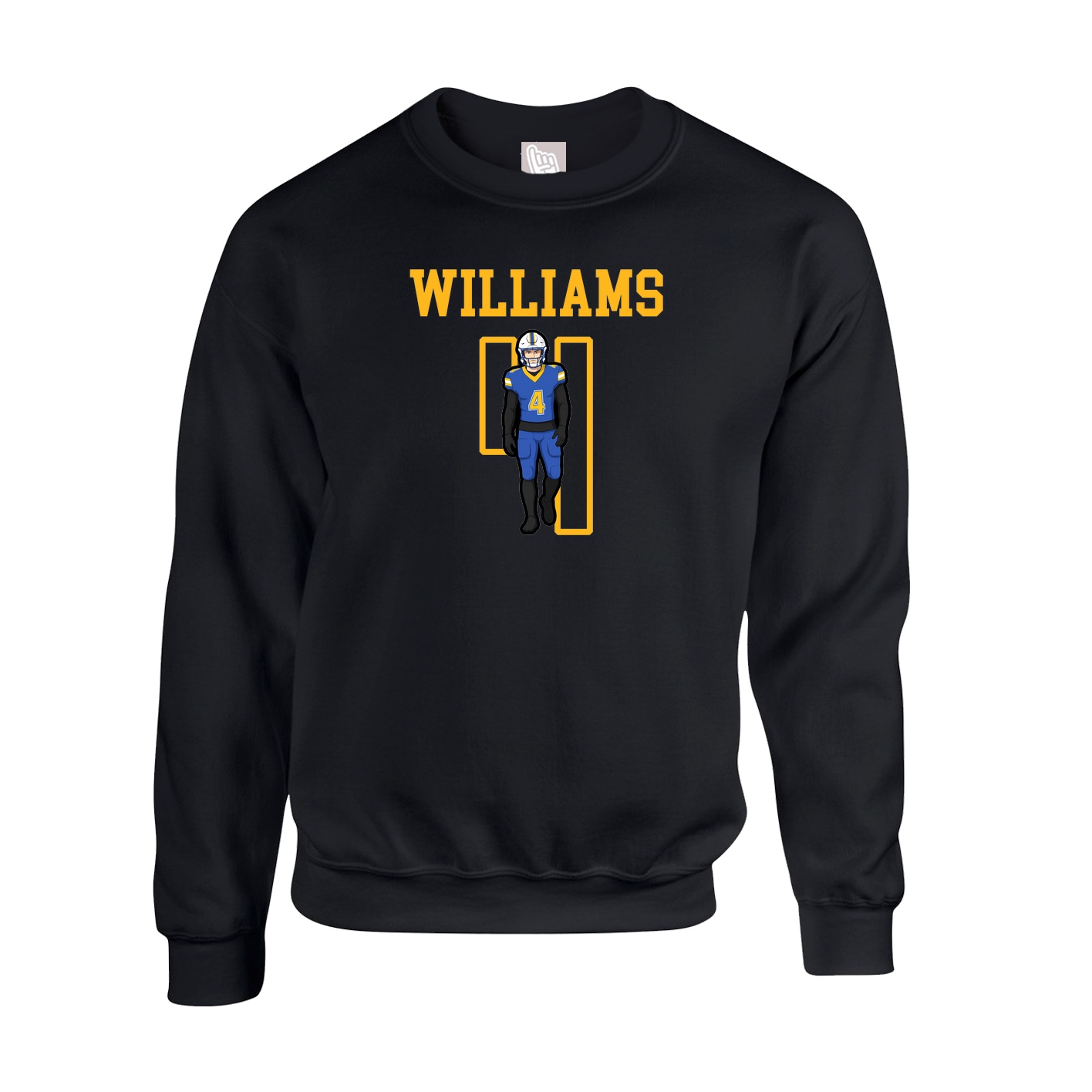 Fleece Crew — Shirsey in Black