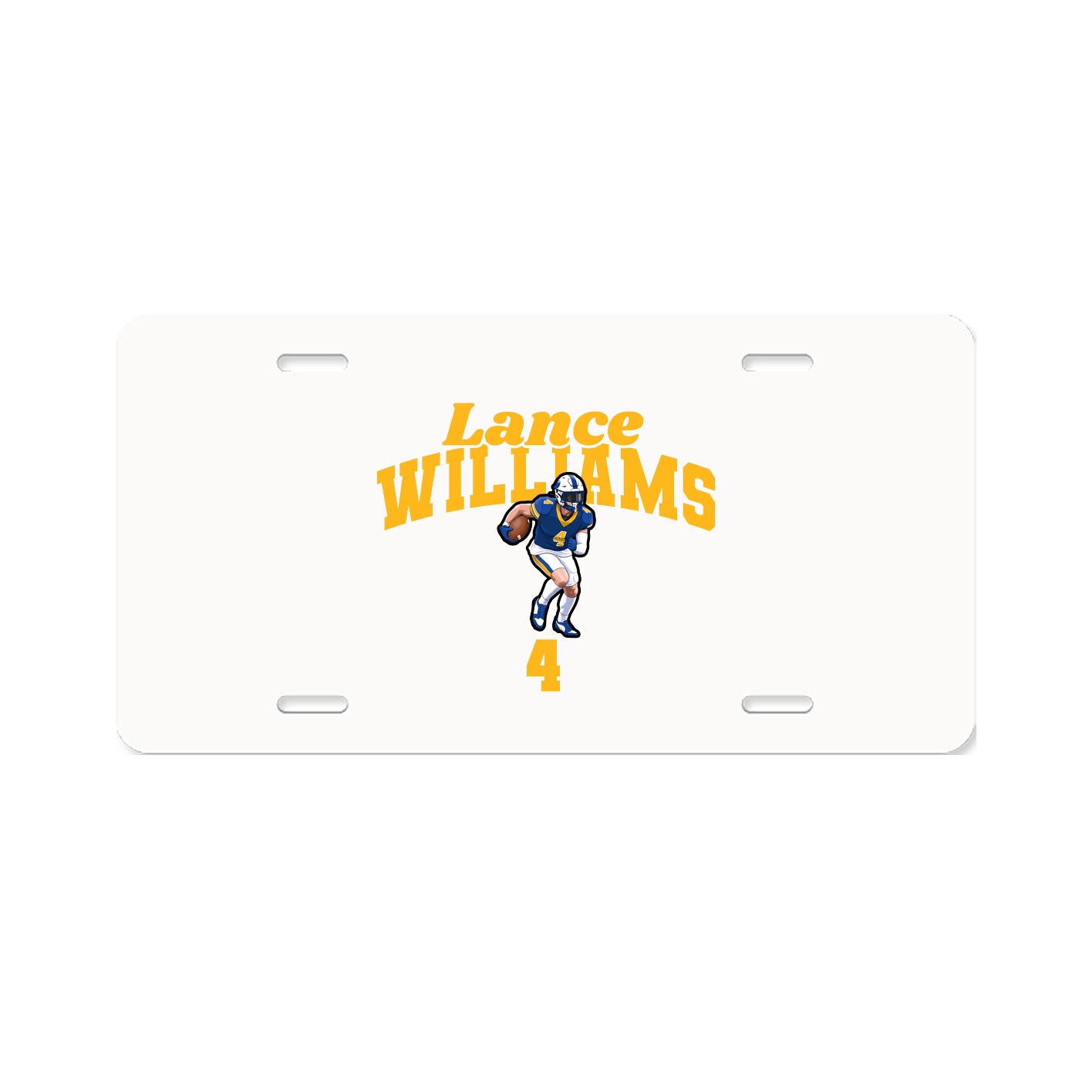 License Plate — Signature Arch in Classic