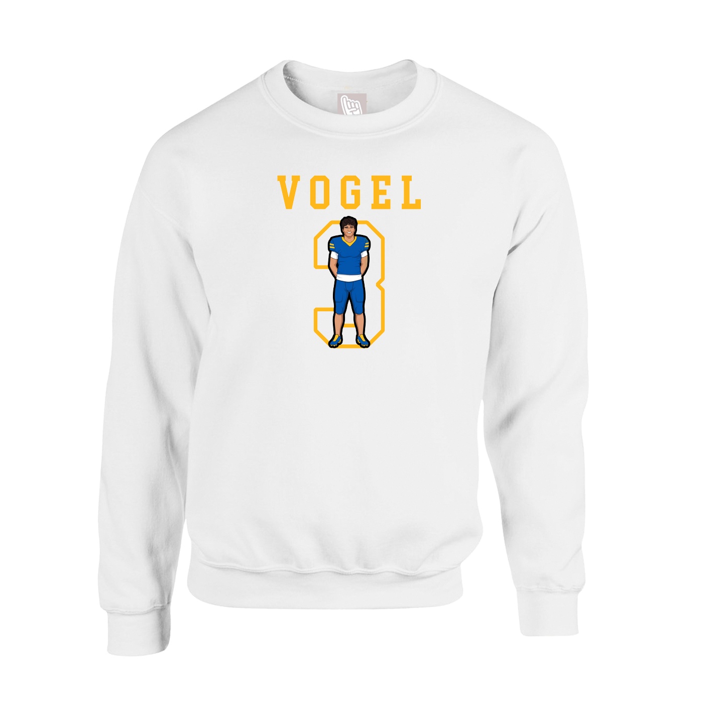 Fleece Crew — Shirsey in White