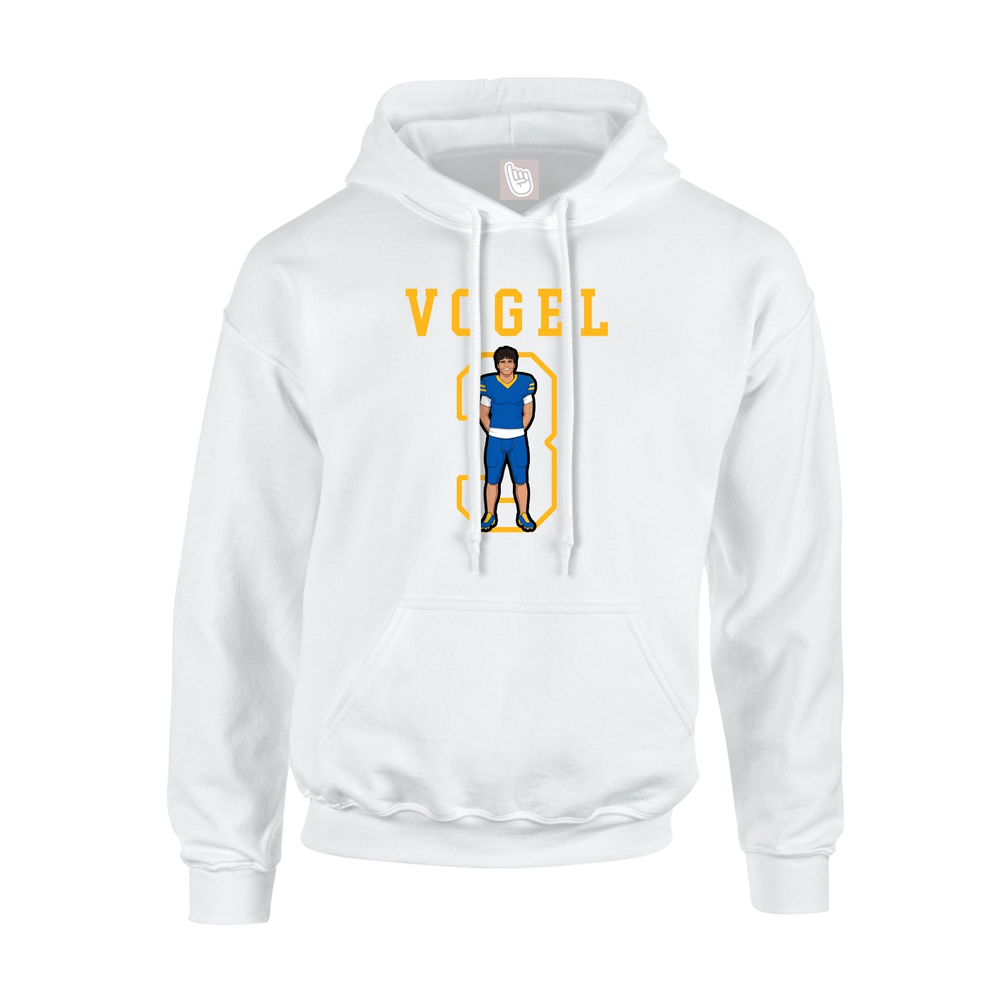 Youth Hoodie — Shirsey in White