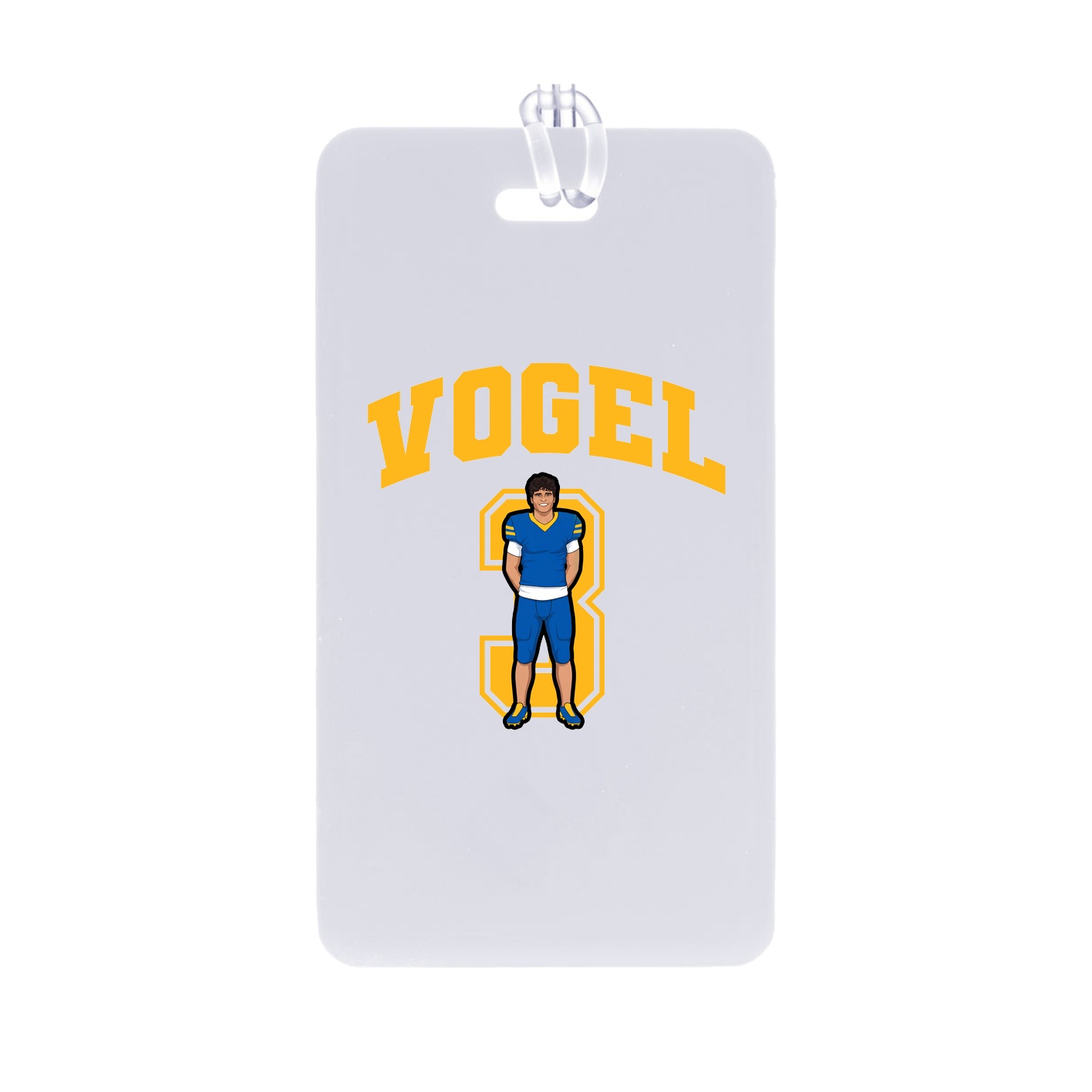 Bag Tag — Number in Classic