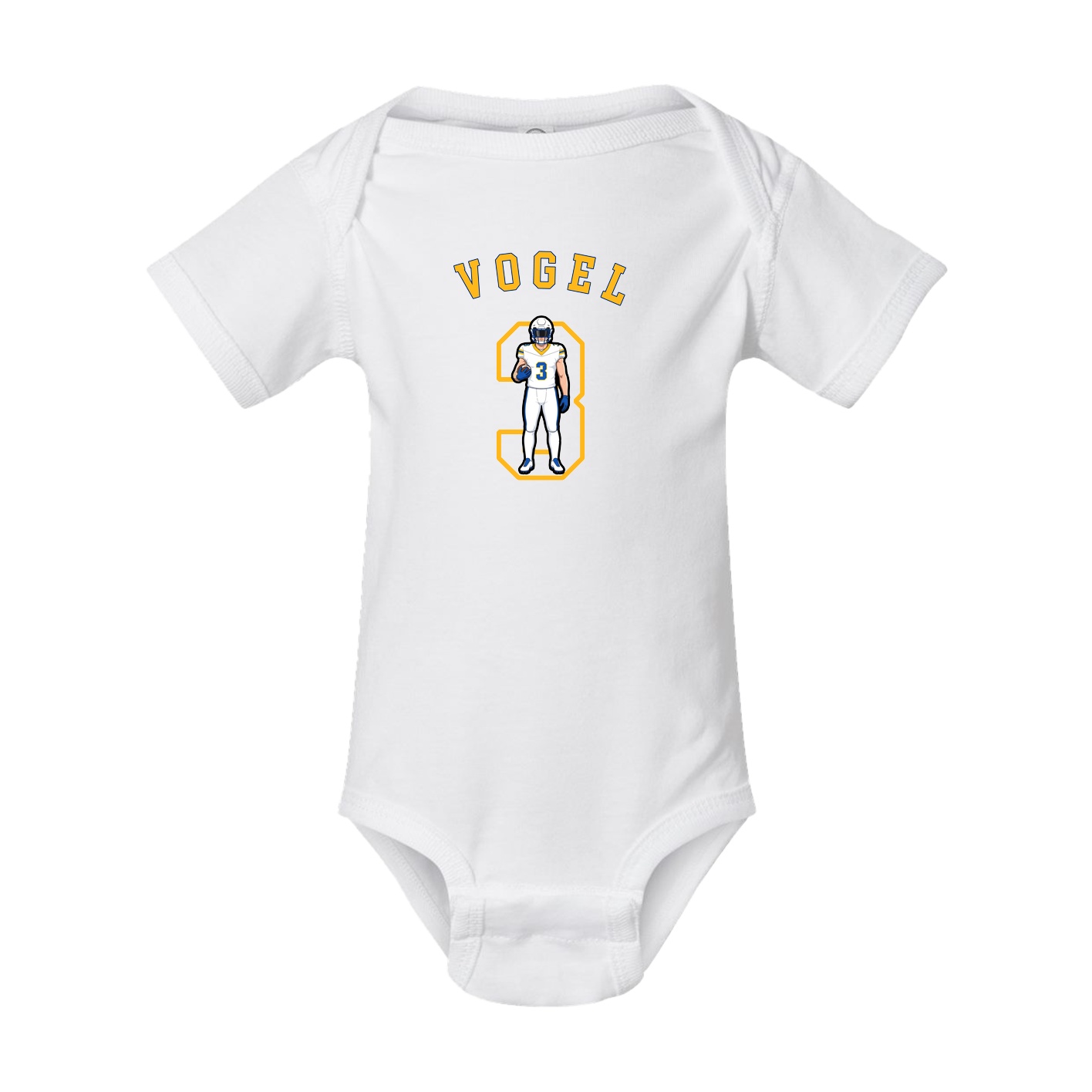 Baby Onesie — Shirsey Arch in White