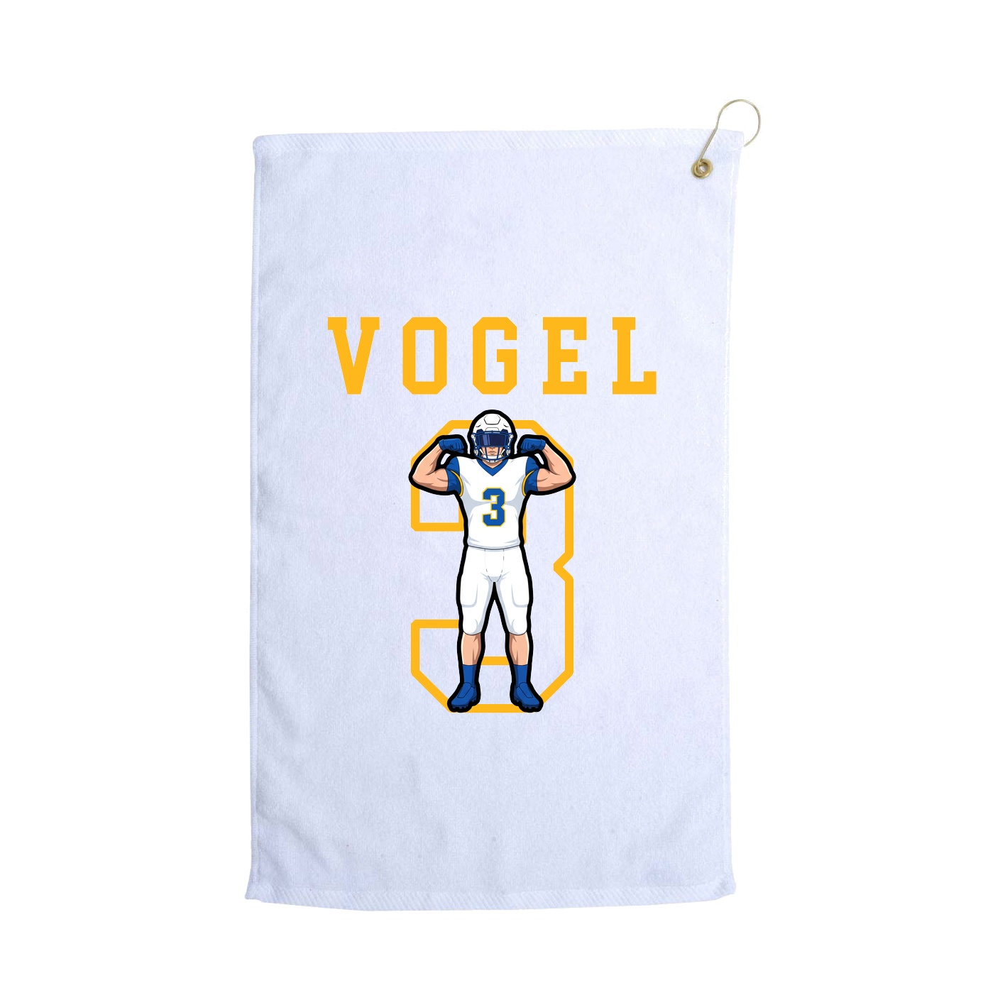 Golf Towel — Shirsey in White