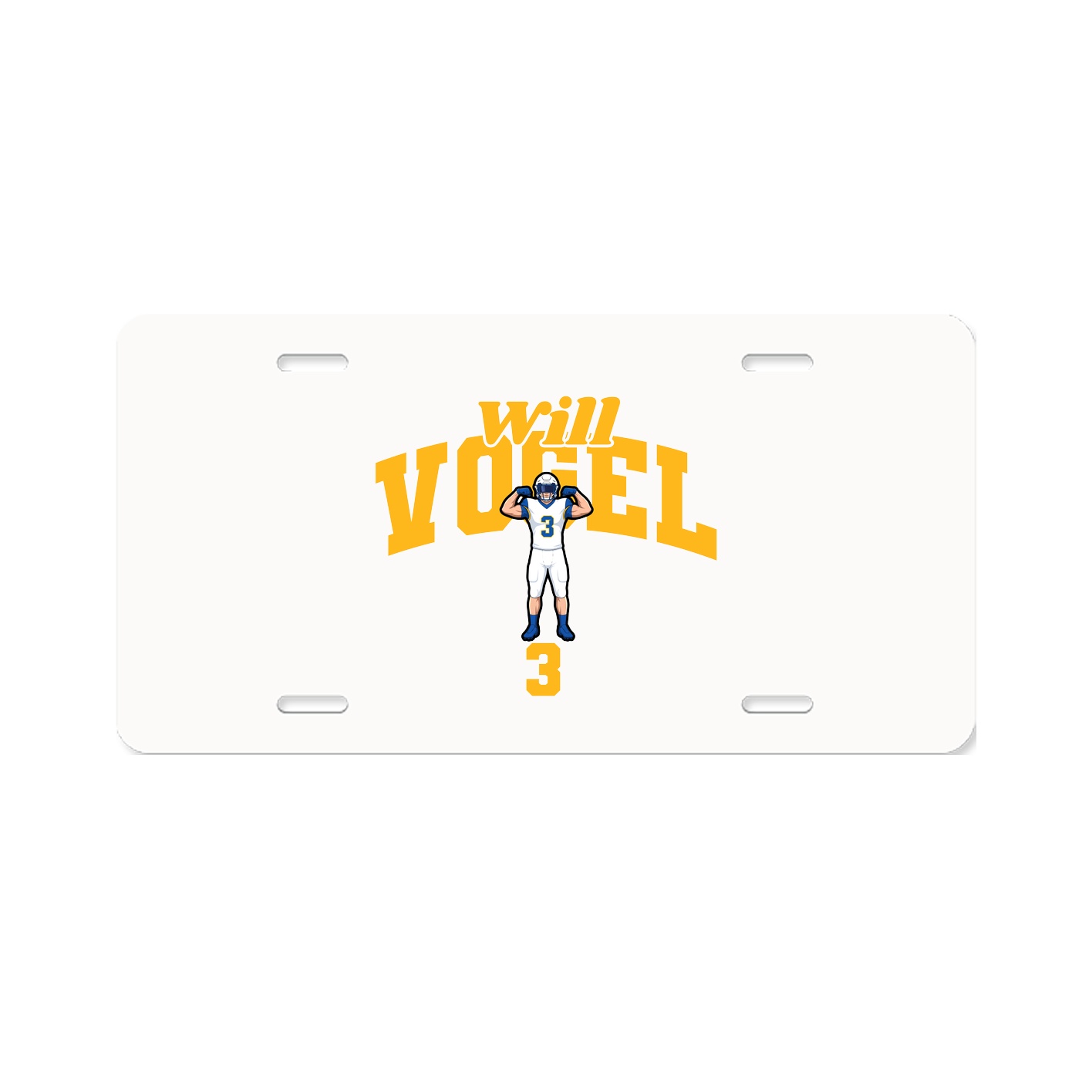 License Plate — Signature Arch in Classic