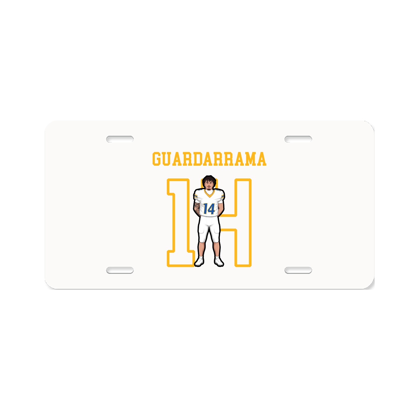 License Plate — Shirsey in Classic