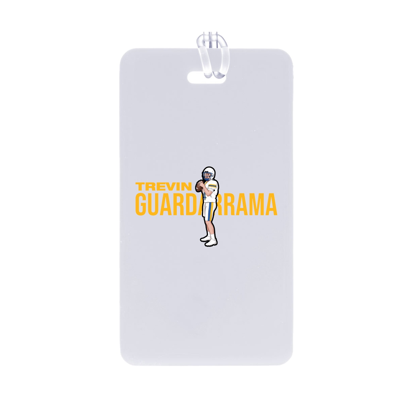 Bag Tag — Player Name in Classic