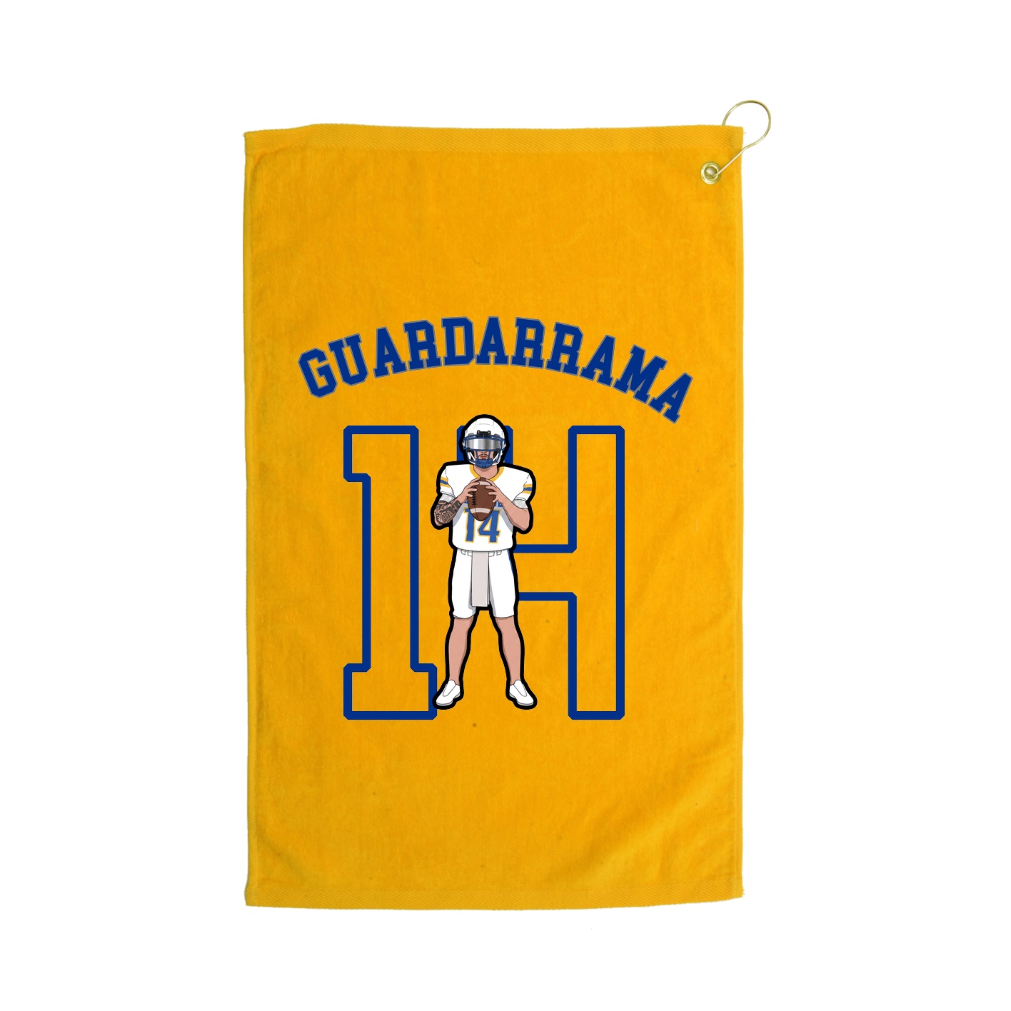 Golf Towel — Shirsey Arch in Gold