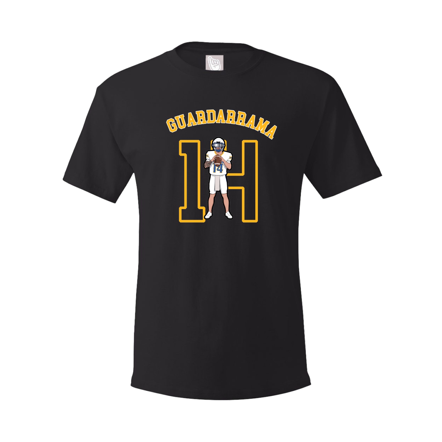 Youth Tee — Shirsey Arch in Black