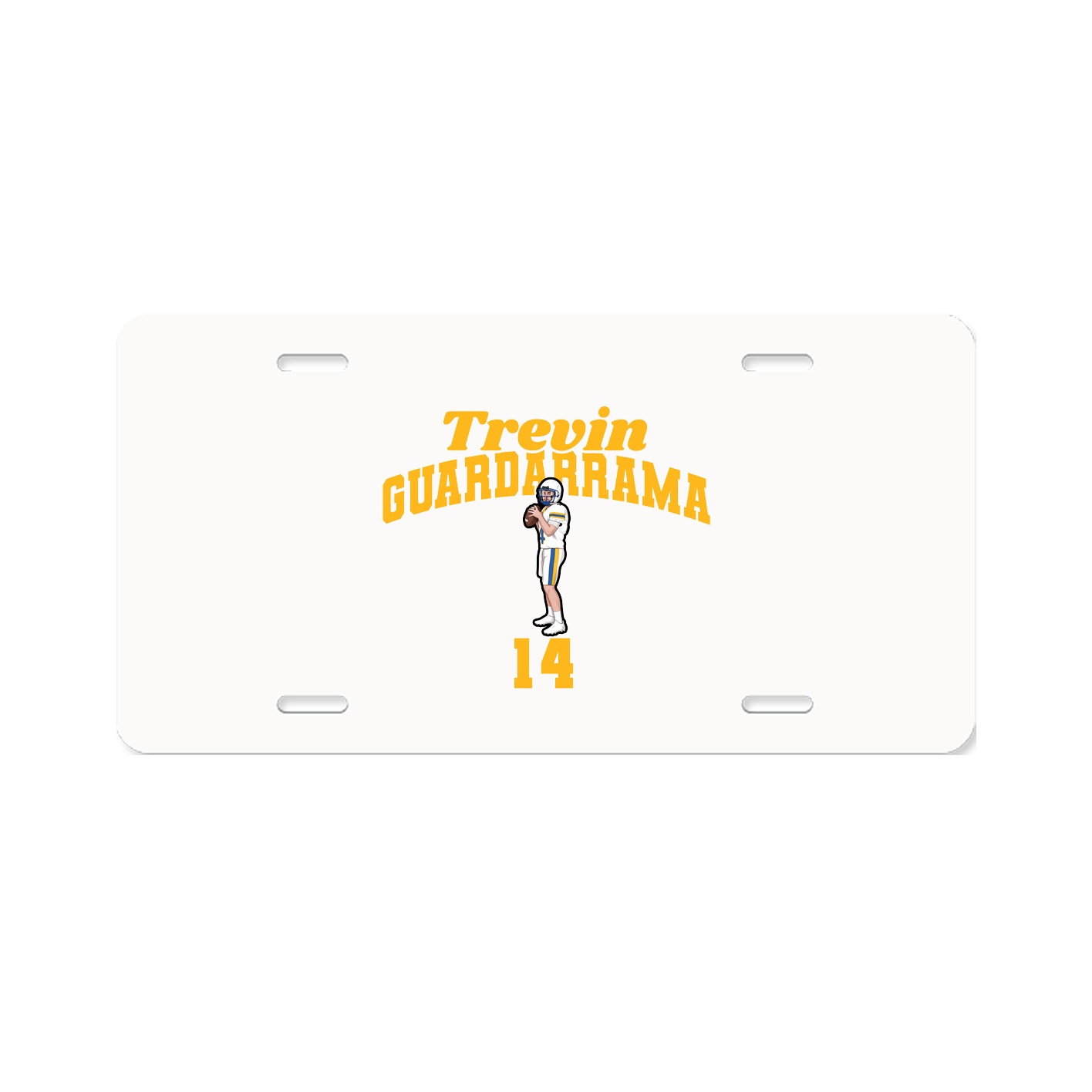 License Plate — Signature Arch in Classic